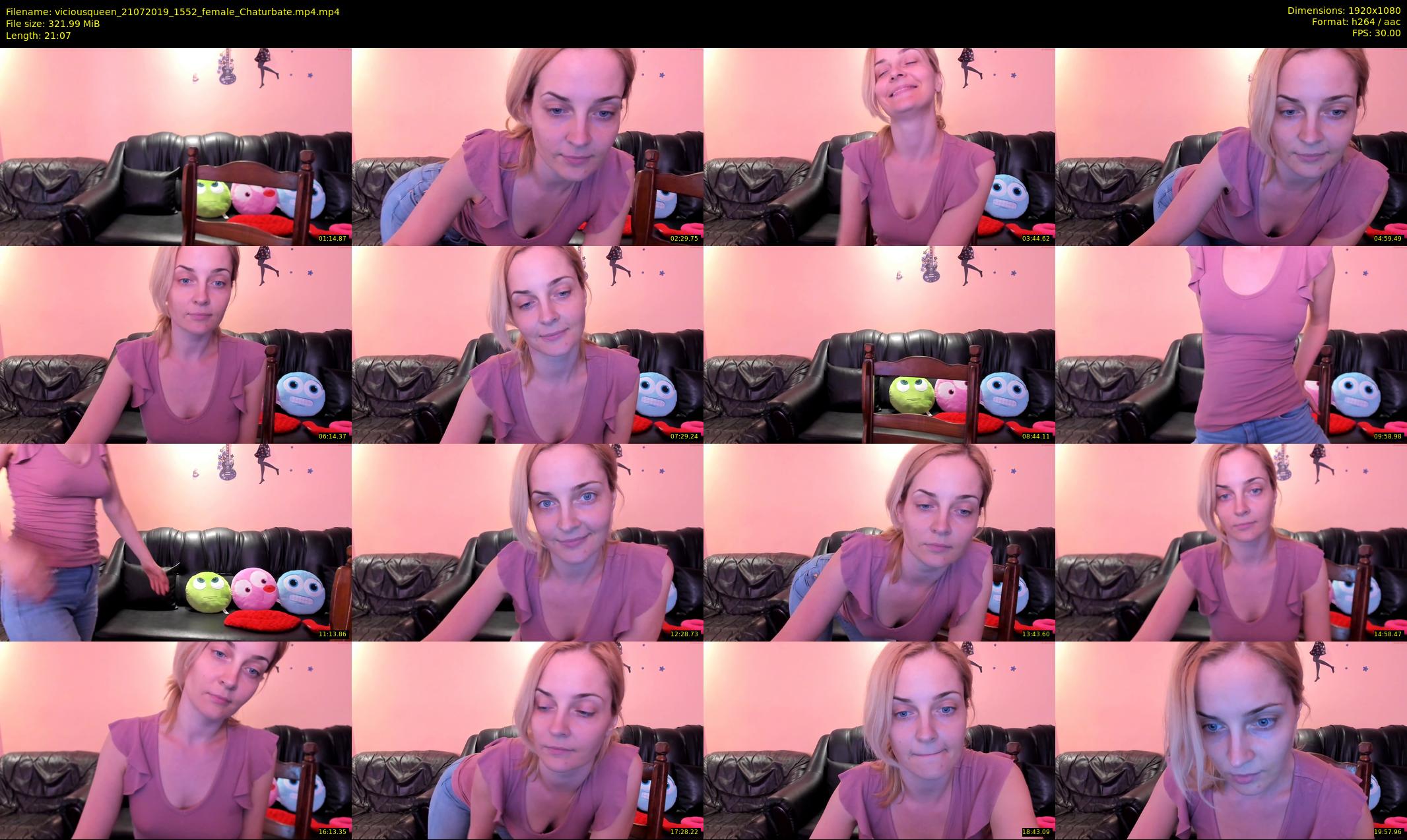 viciousqueen — 22 minute Chaturbate female cam show recording, 1080p, Jul 21, 2019
