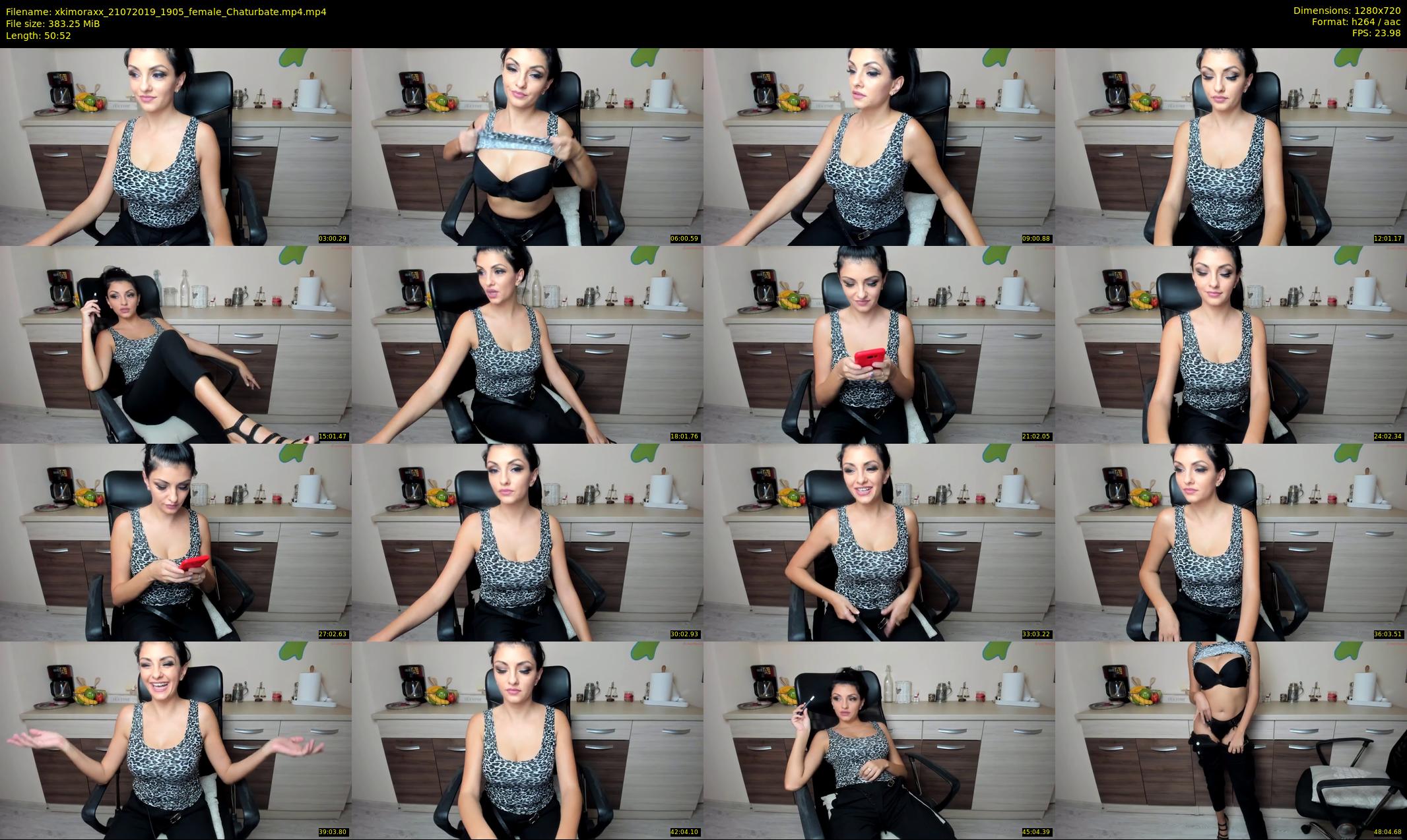 xkimoraxx — 51 minute Chaturbate female cam show recording, 720p, Jul 21, 2019