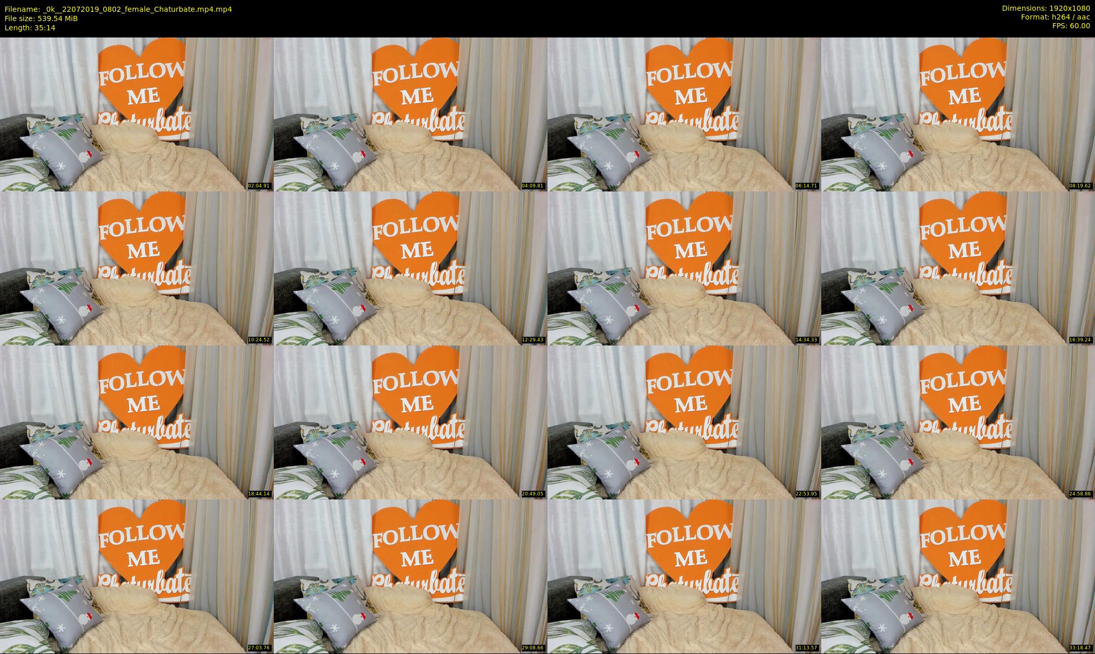 _0k_ — 36 minute Chaturbate female cam show recording, 1080p, Jul 22, 2019