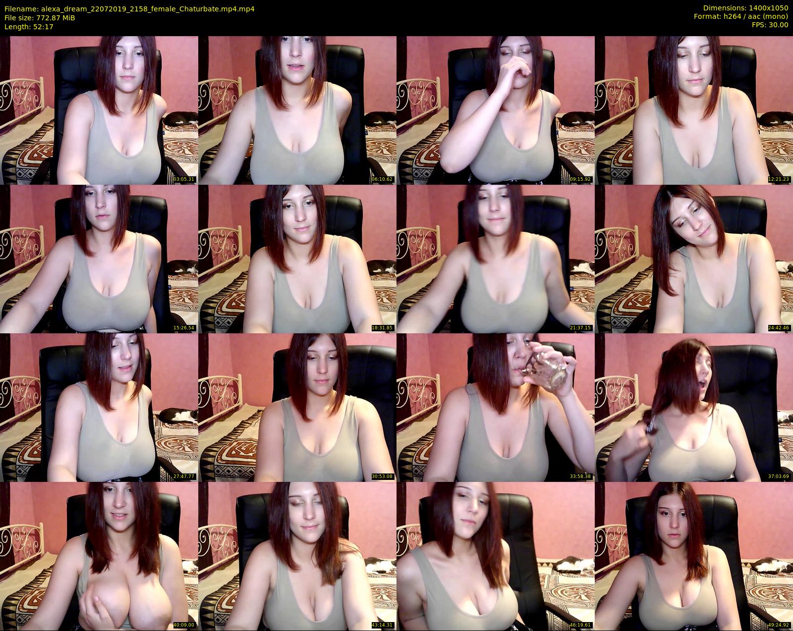 alexa_dream — 53 minute Chaturbate female cam show recording, 720p, Jul 22, 2019