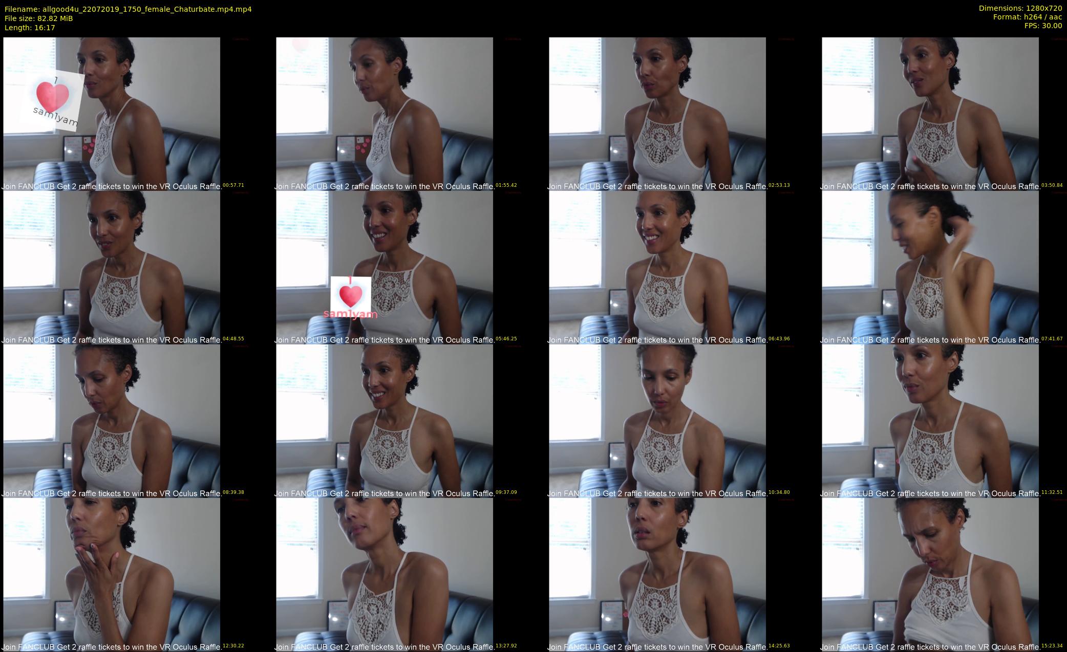 allgood4u — 17 minute Chaturbate couple cam show recording, 720p, Jul 22, 2019
