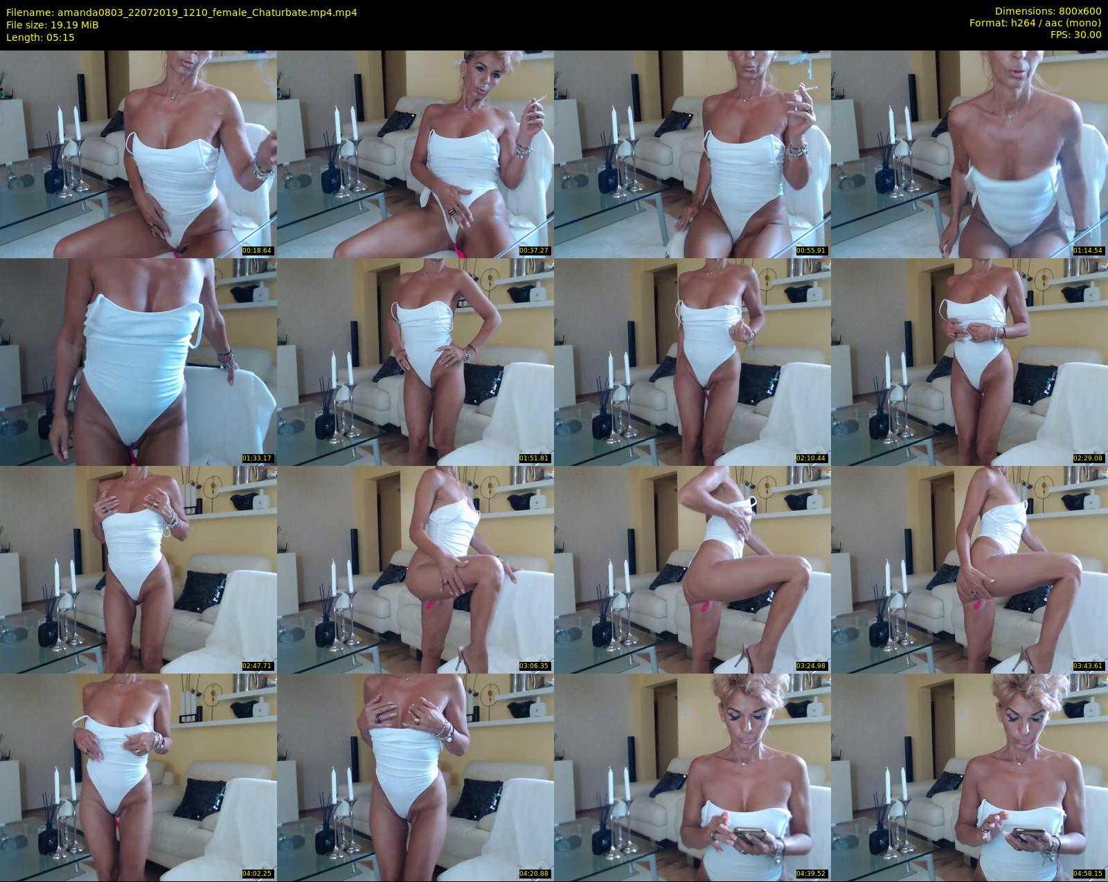 amanda0803 — 6 minute Chaturbate female cam show recording, 480p, Jul 22, 2019