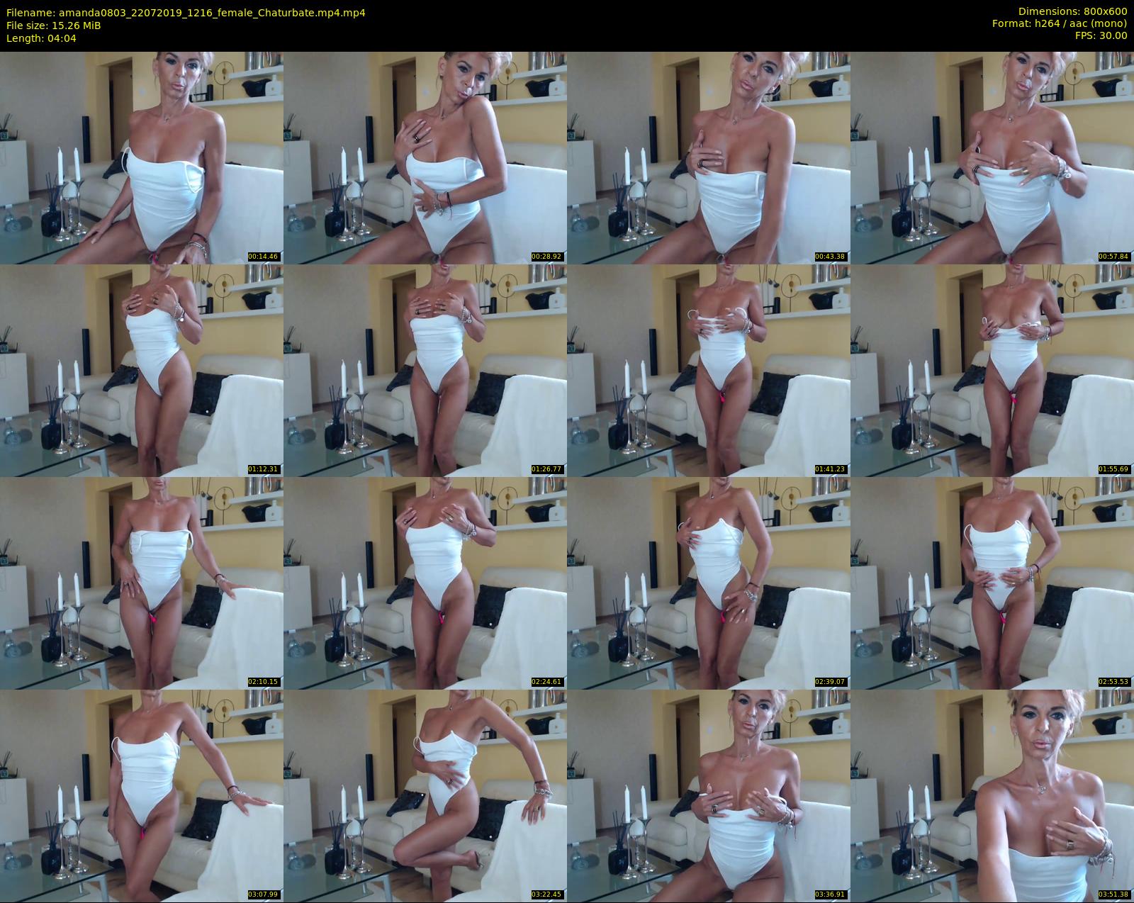amanda0803 — 5 minute Chaturbate female cam show recording, 480p, Jul 22, 2019