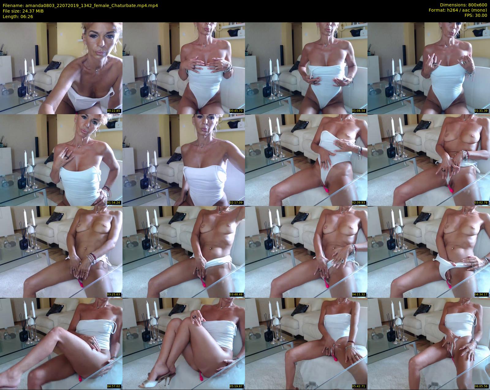 amanda0803 — 7 minute Chaturbate female cam show recording, 480p, Jul 22, 2019