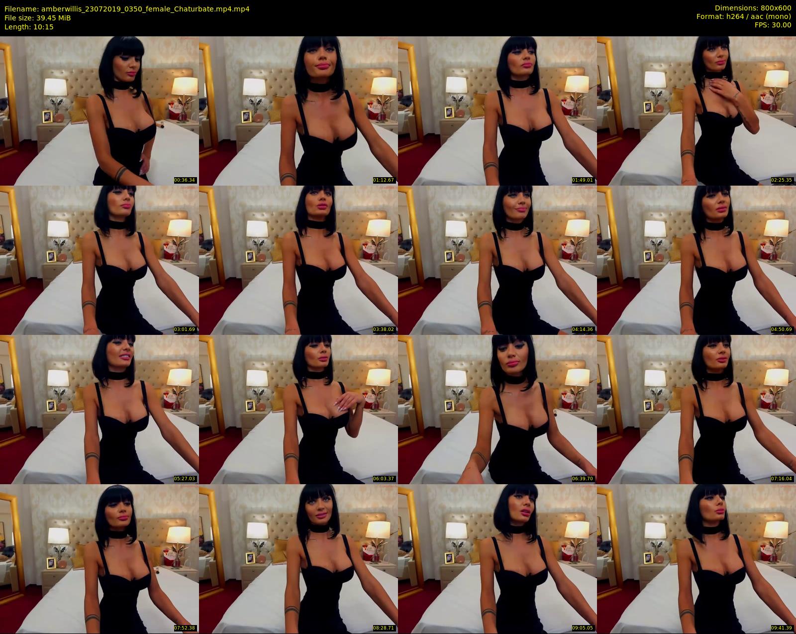 amberwillis — 11 minute Chaturbate female cam show recording, 480p, Jul 23, 2019