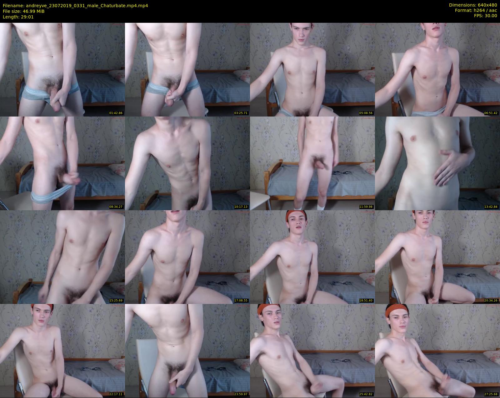 andreyve — 30 minute Chaturbate male cam show recording, 480p, Jul 23, 2019