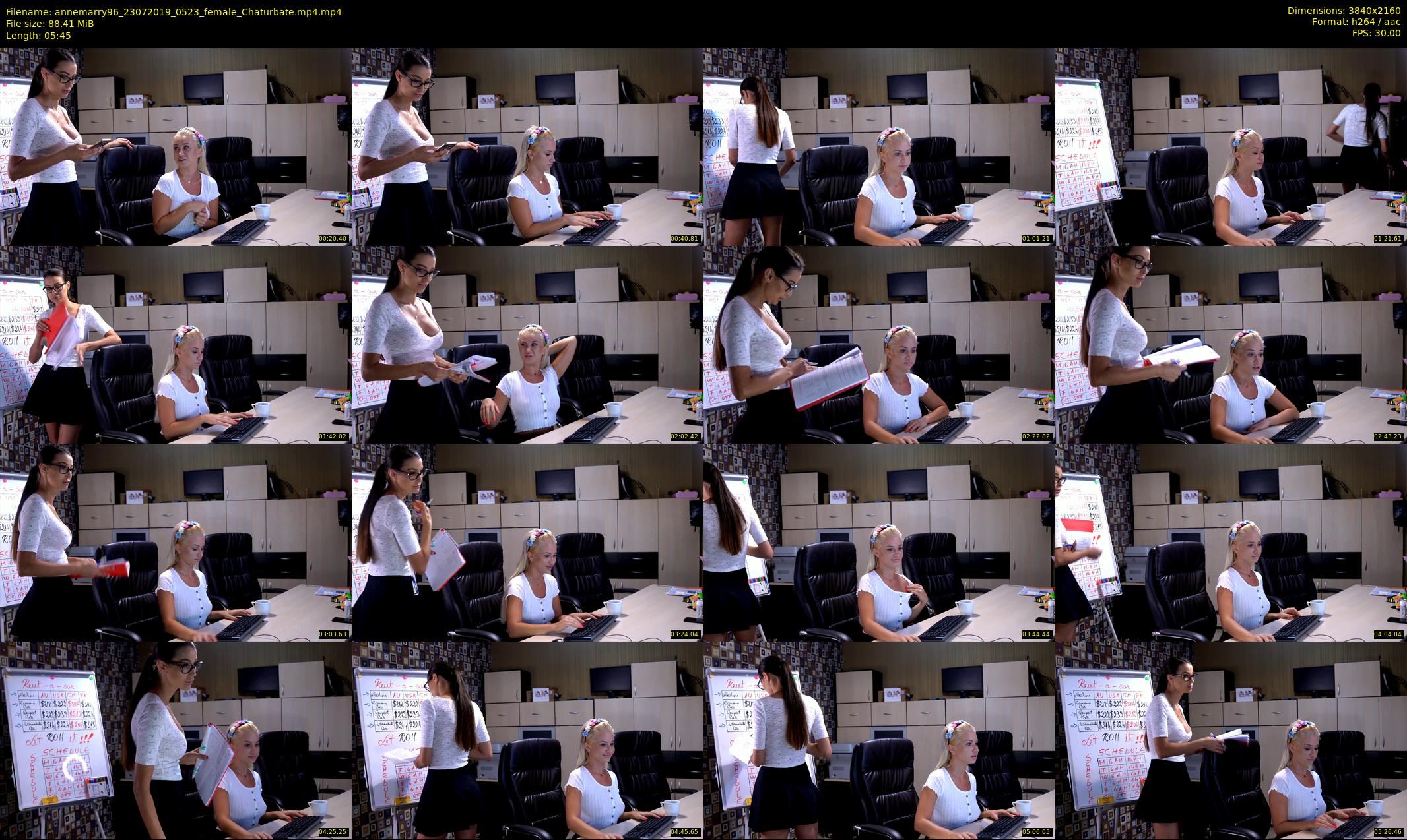 annemarry96 — 6 minute Chaturbate female cam show recording, 4K, Jul 23, 2019