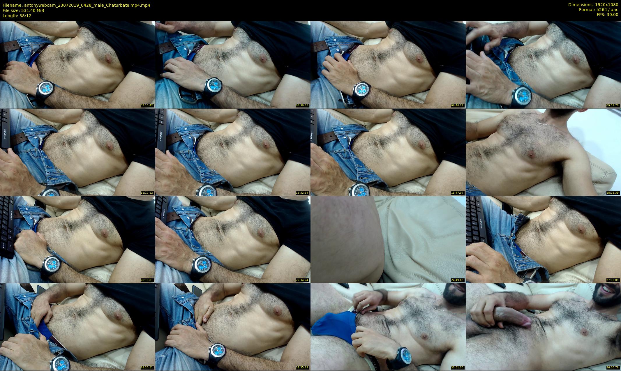 antonywebcam — 39 minute Chaturbate male cam show recording, 1080p, Jul 23, 2019