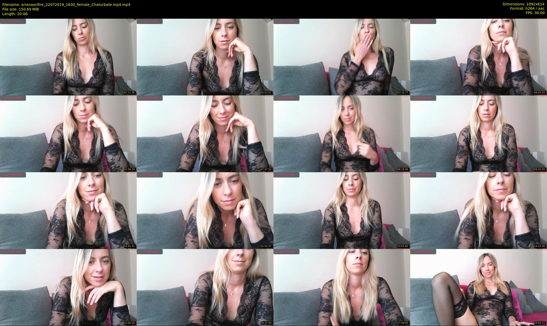arianaonfire — 21 minute Chaturbate couple cam show recording, 480p, Jul 22, 2019