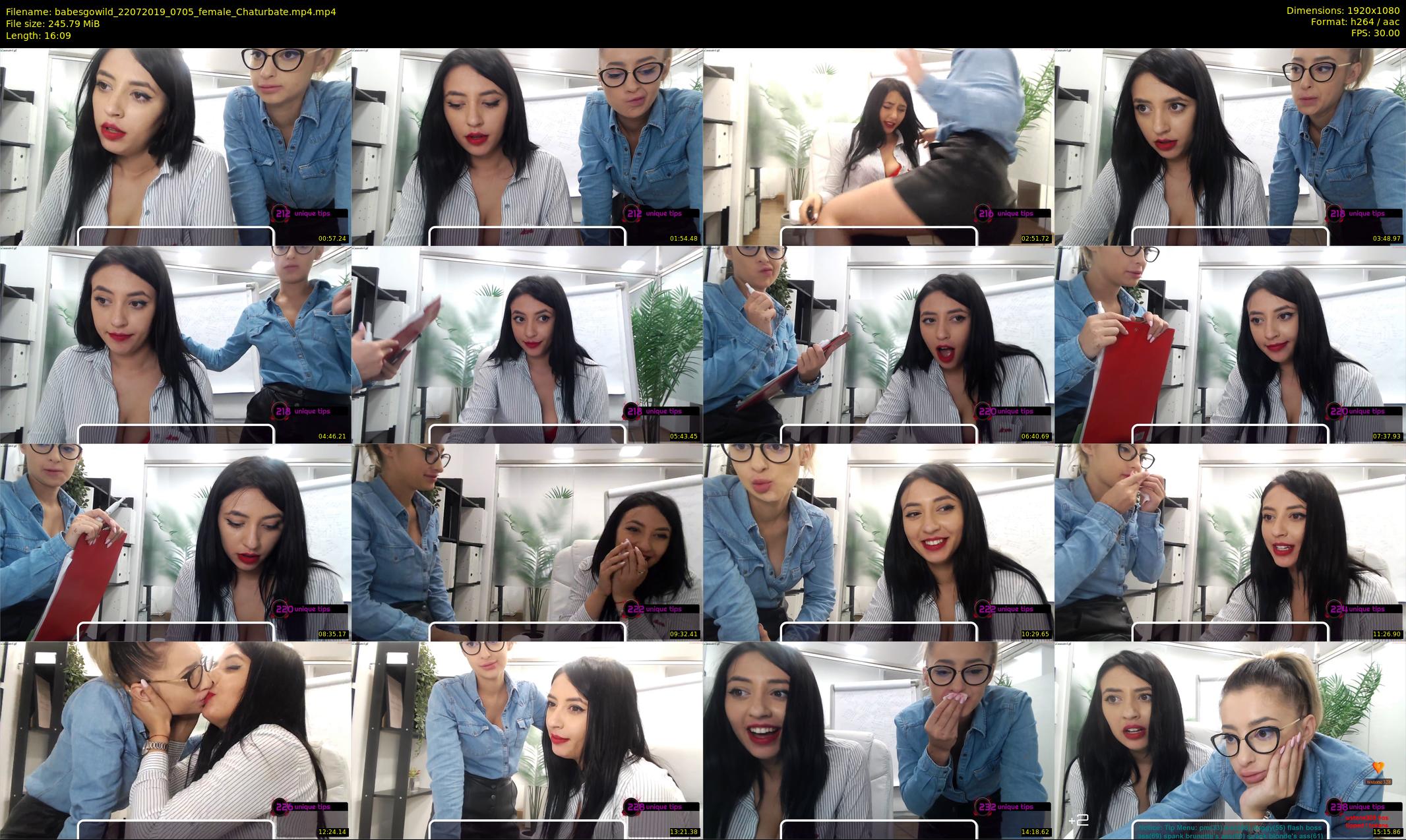 babesgowild — 17 minute Chaturbate couple cam show recording, 1080p, Jul 22, 2019