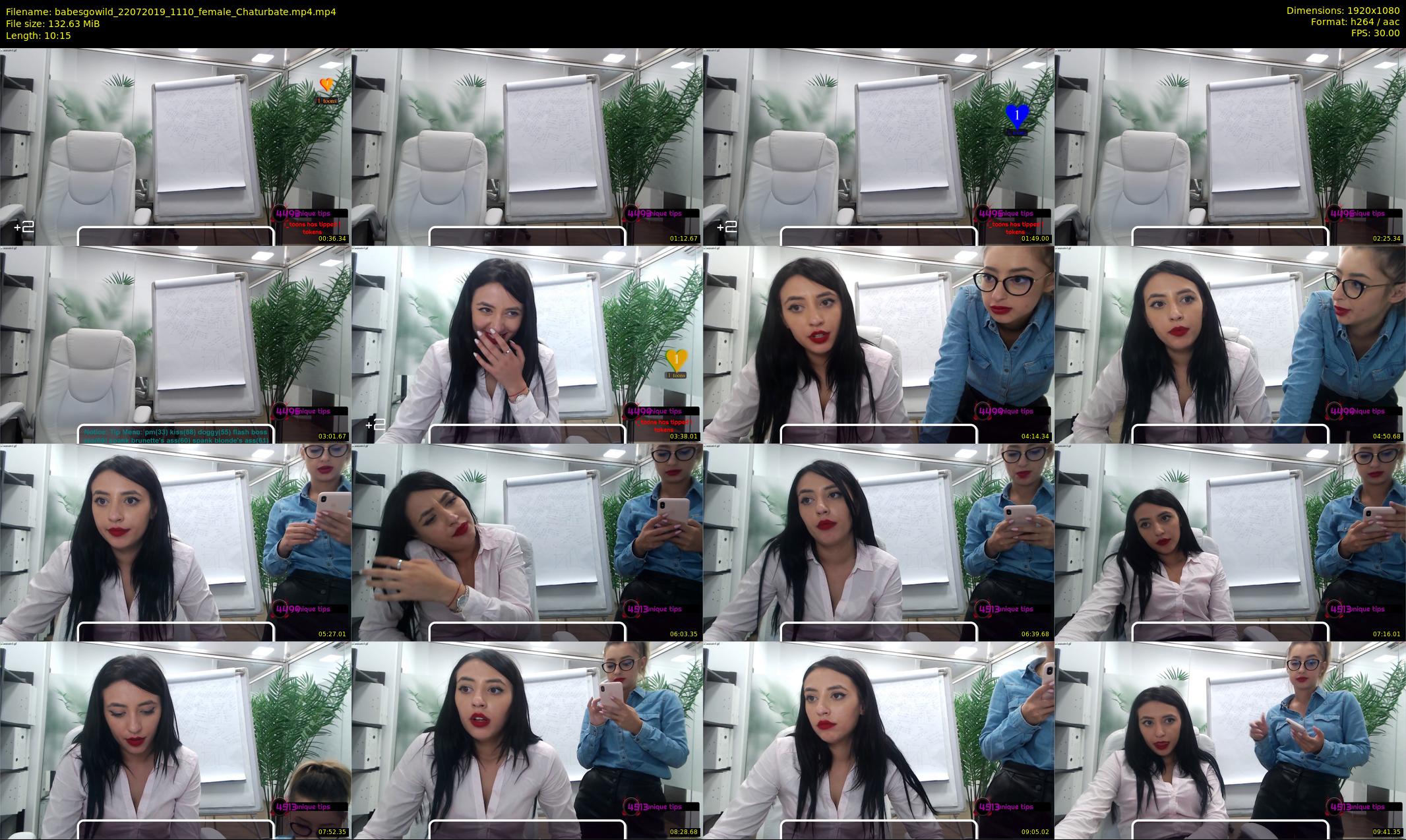 babesgowild — 11 minute Chaturbate couple cam show recording, 1080p, Jul 22, 2019