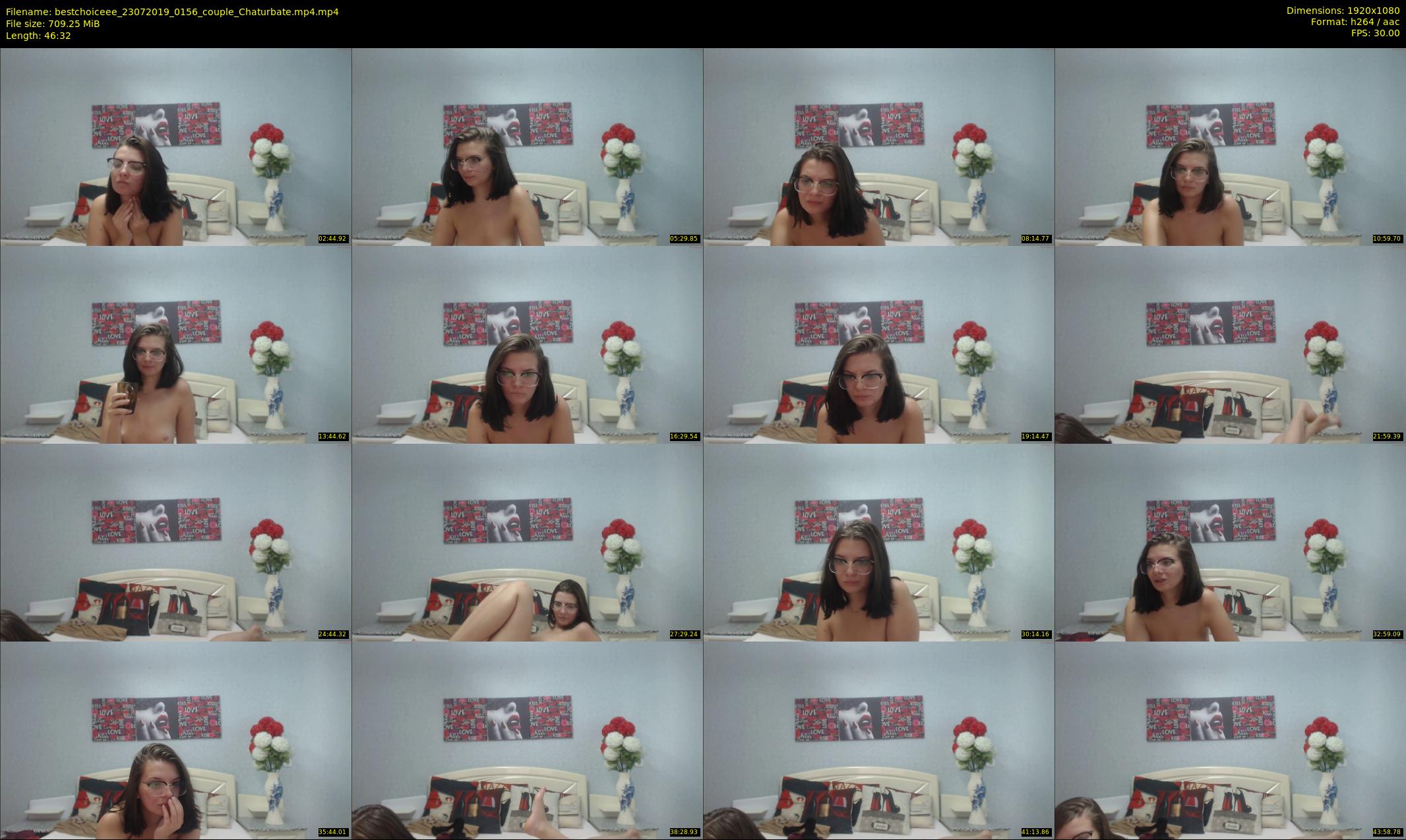 bestchoiceee — 47 minute Chaturbate couple cam show recording, 1080p, Jul 23, 2019