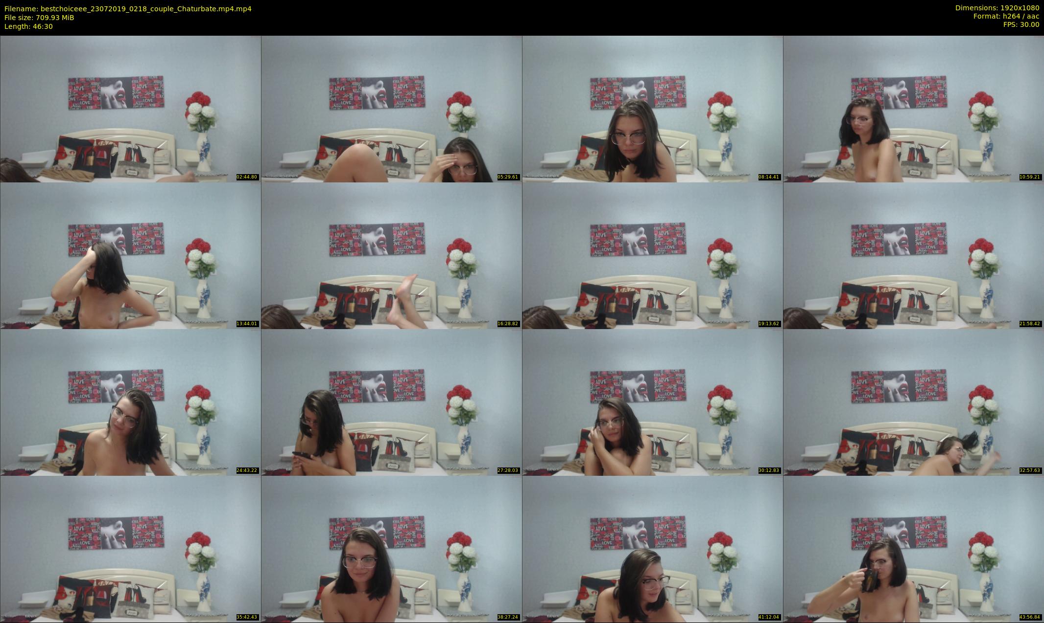 bestchoiceee — 47 minute Chaturbate couple cam show recording, 1080p, Jul 23, 2019