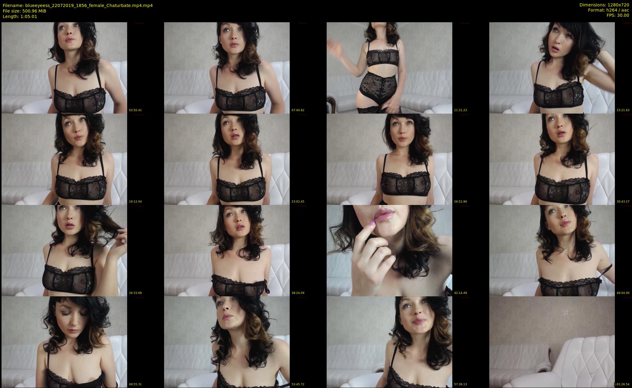 blueeyeess — 66 minute Chaturbate female cam show recording, 720p, Jul 22, 2019