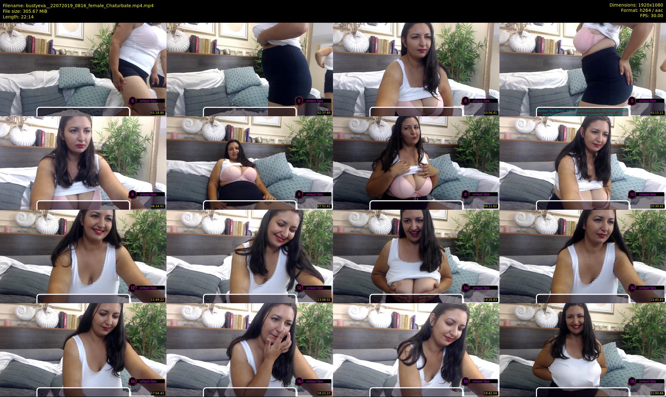 bustyeva_ — 23 minute Chaturbate female cam show recording, 1080p, Jul 22, 2019