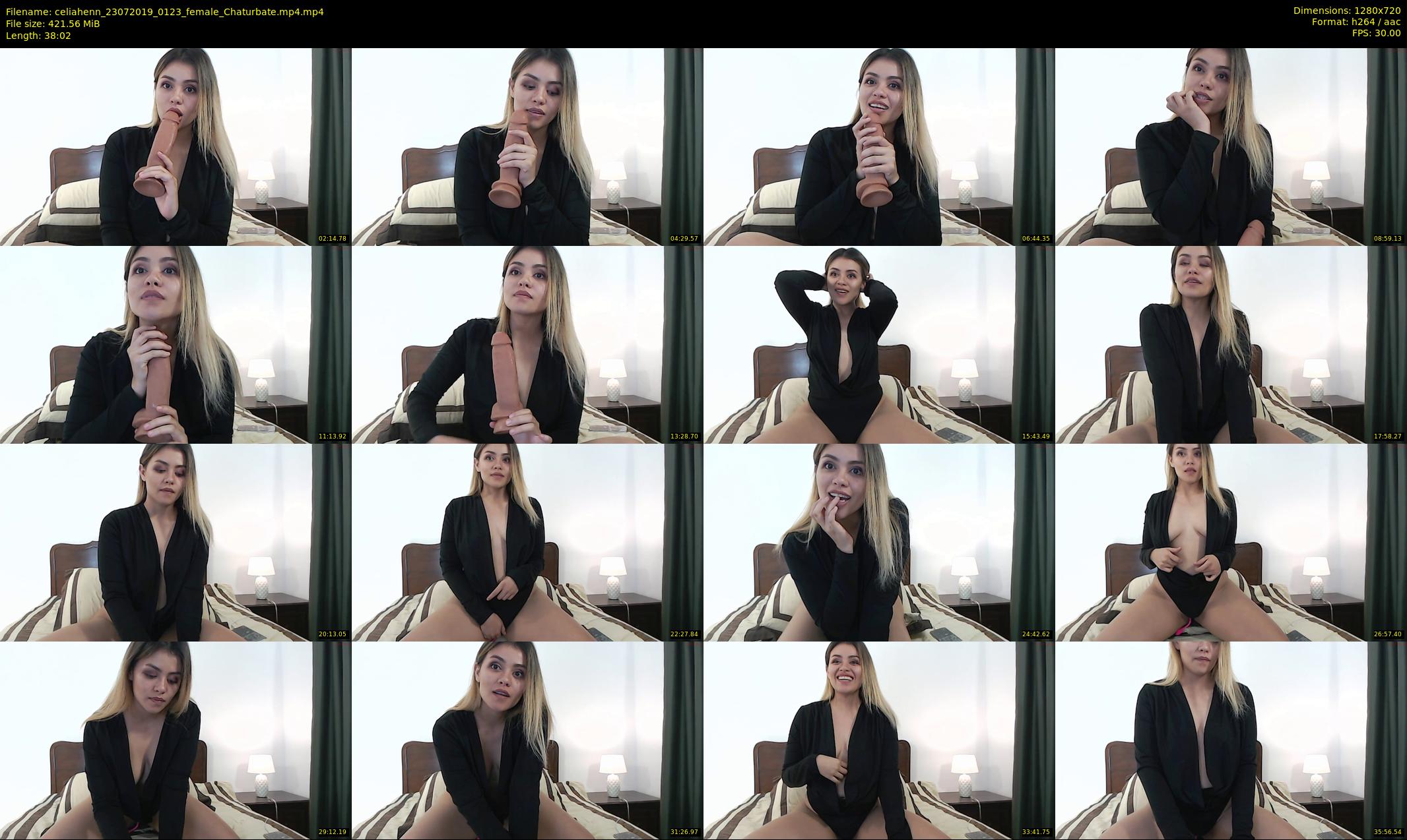 celiahenn — 39 minute Chaturbate female cam show recording, 720p, Jul 23, 2019