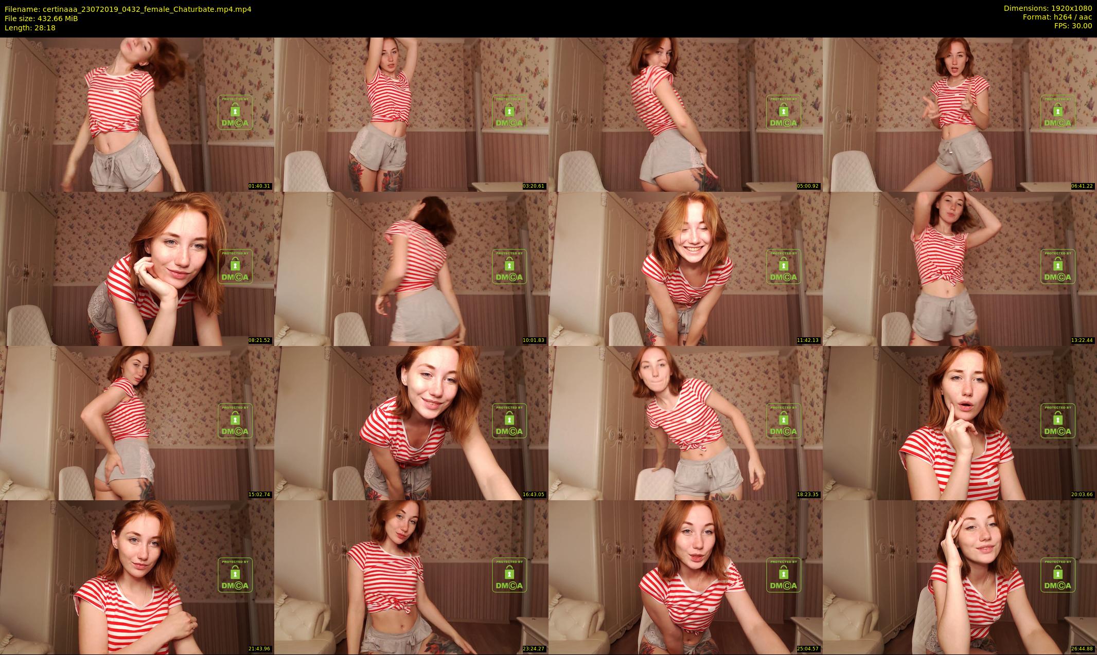 certinaaa — 29 minute Chaturbate female cam show recording, 1080p, Jul 23, 2019