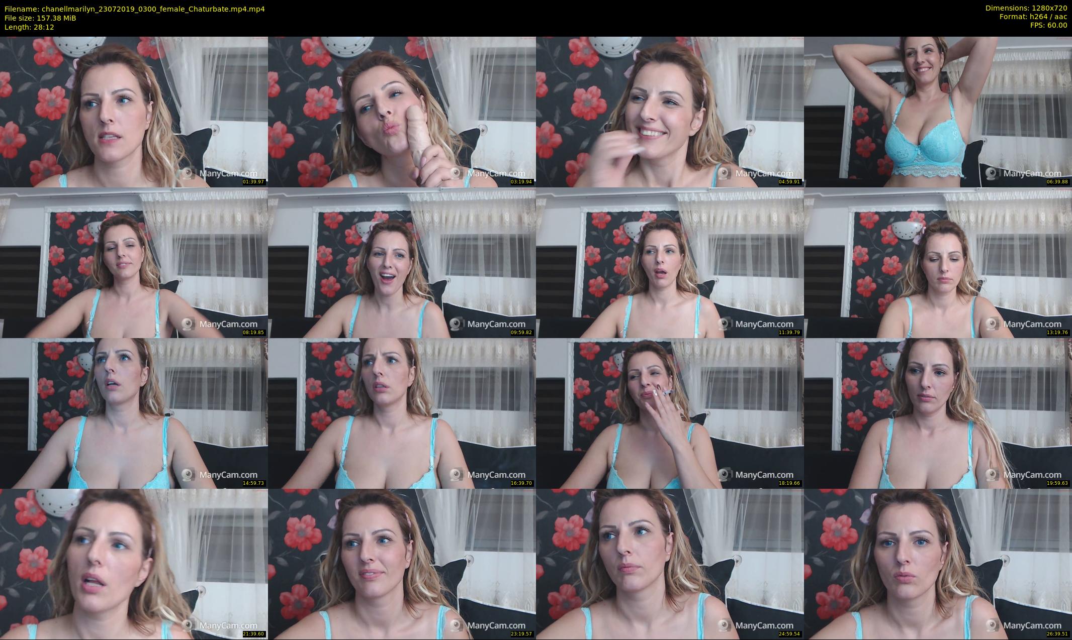 chanellmarilyn — 29 minute Chaturbate female cam show recording, 720p, Jul 23, 2019