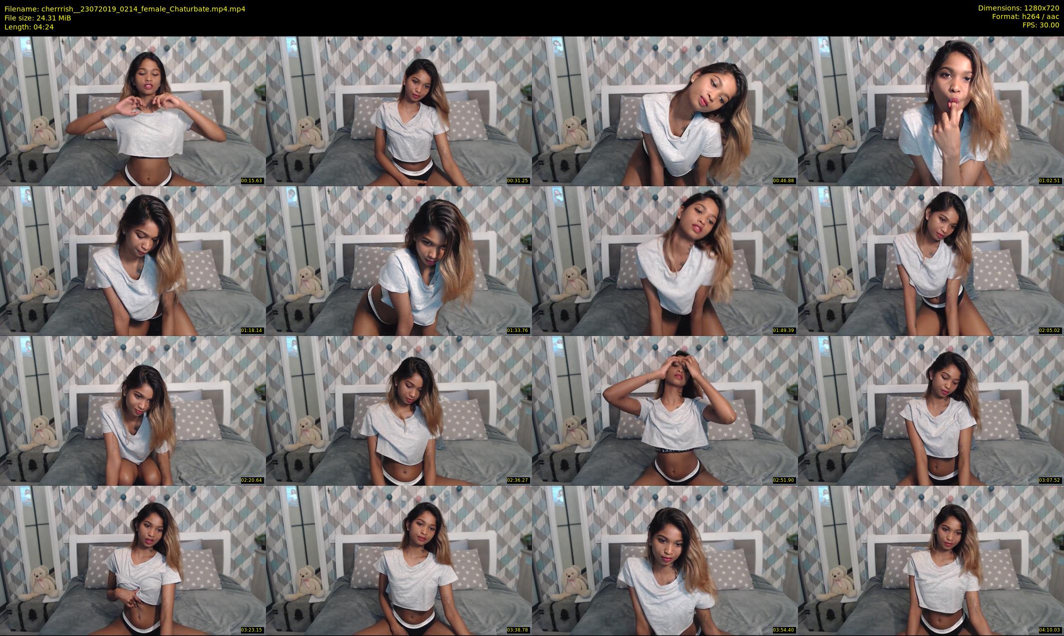 cherrrish_ — 5 minute Chaturbate female cam show recording, 720p, Jul 23, 2019