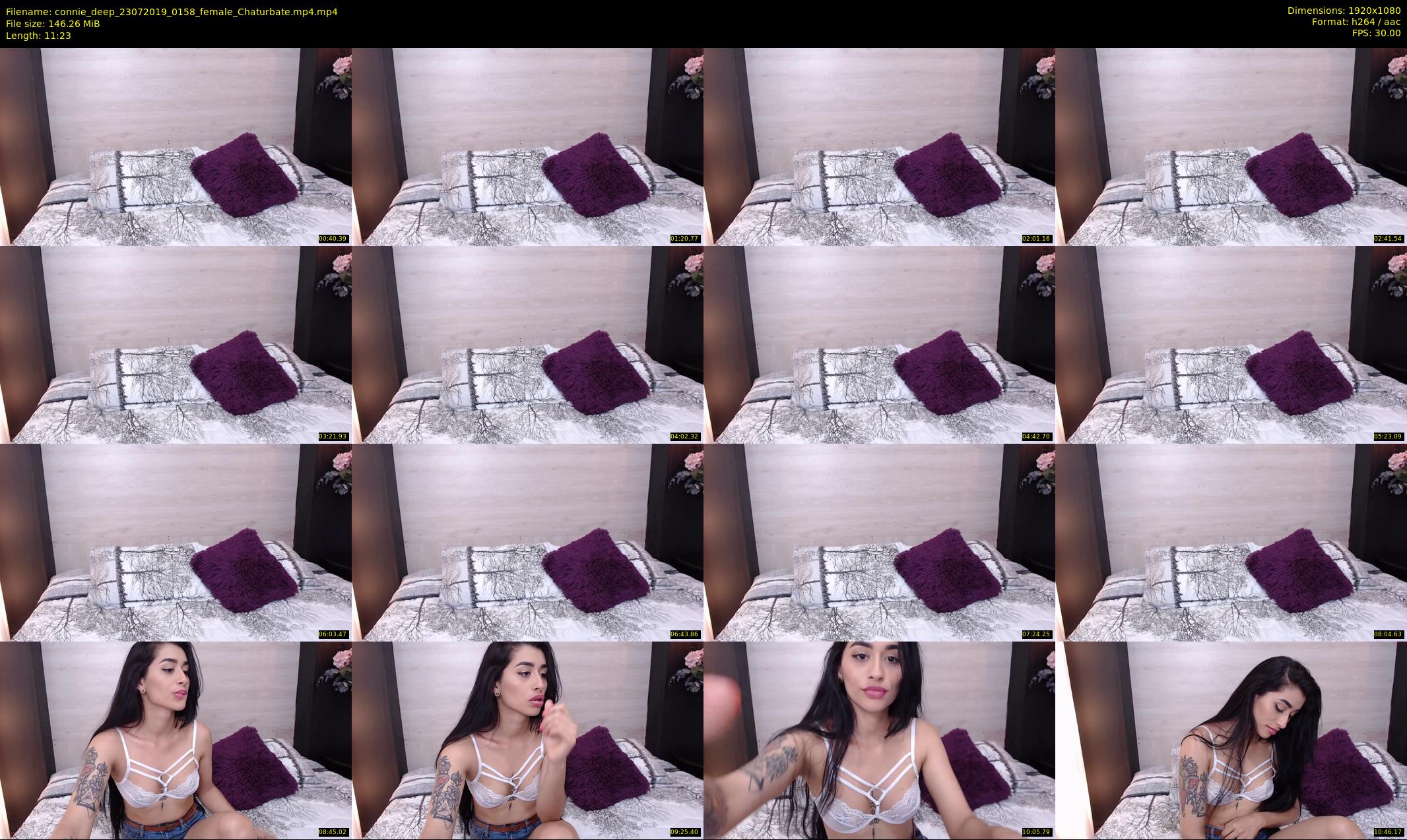 connie_deep — 12 minute Chaturbate female cam show recording, 1080p, Jul 23, 2019