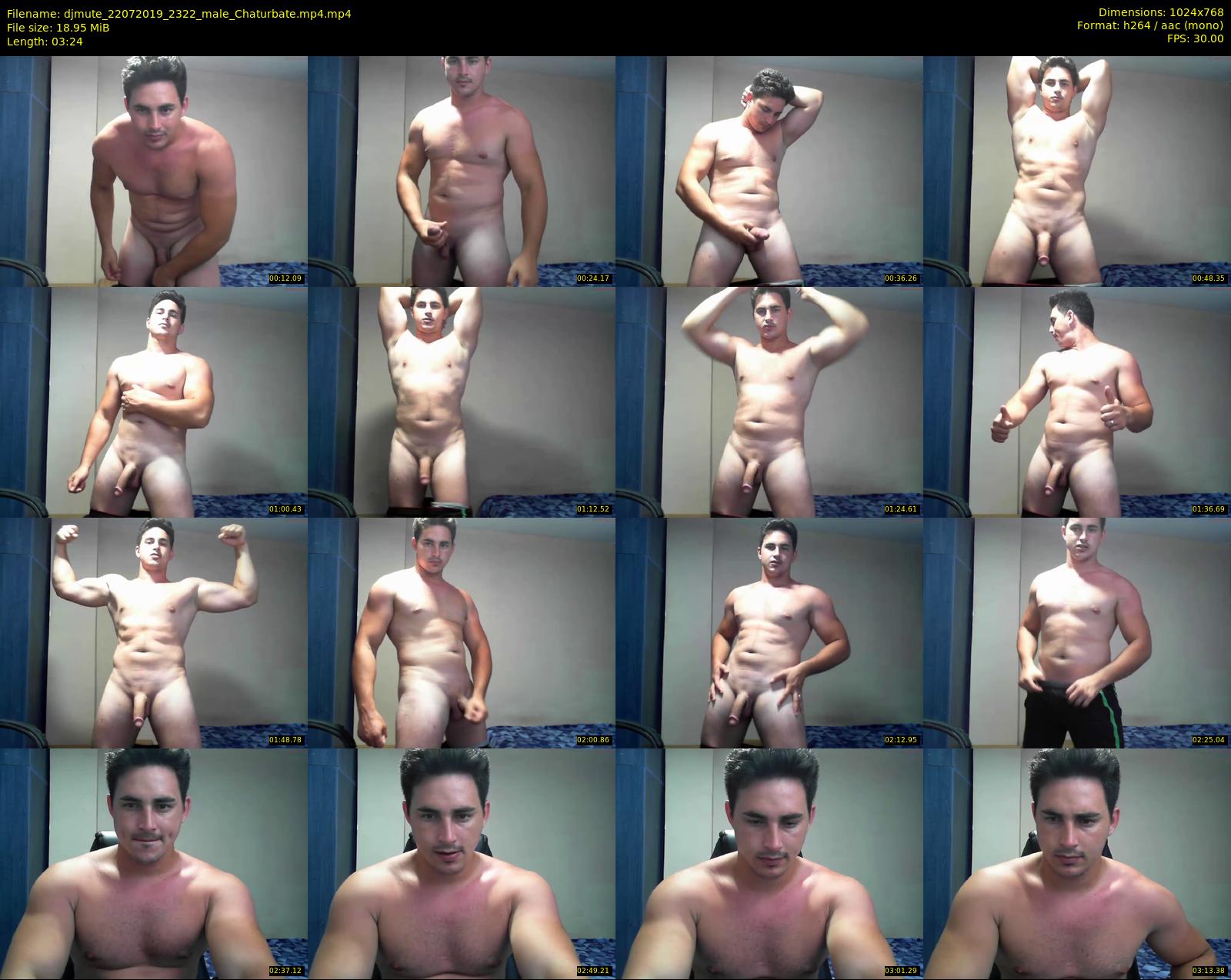 djmute — 4 minute Chaturbate male cam show recording, 720p, Jul 22, 2019