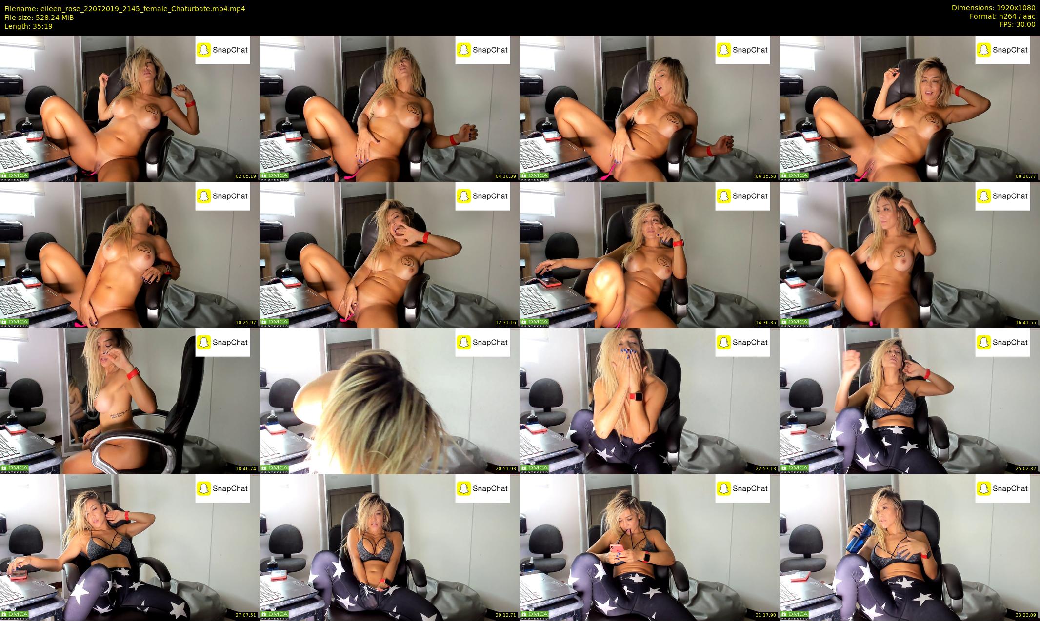 eileen_rose — 36 minute Chaturbate female cam show recording, 1080p, Jul 22, 2019