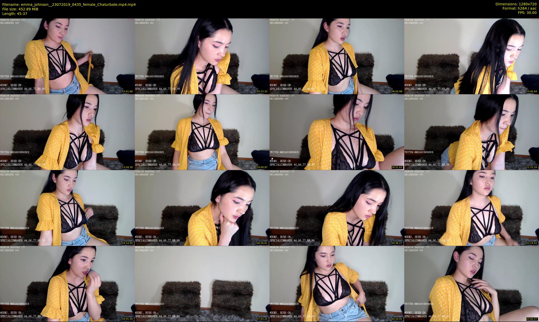 emma_johnson_ — 46 minute Chaturbate female cam show recording, 720p, Jul 23, 2019