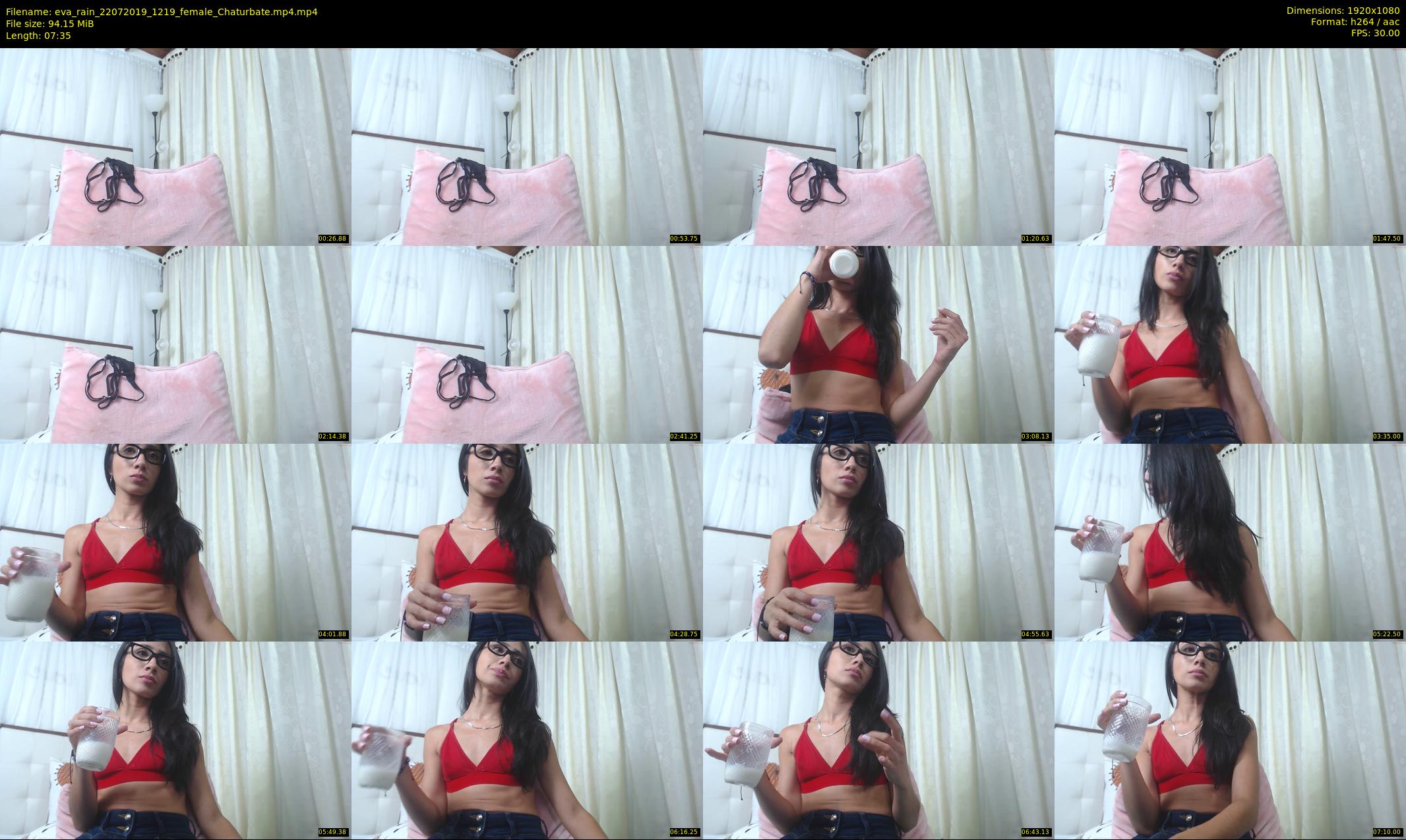 eva_rain — 8 minute Chaturbate female cam show recording, 1080p, Jul 22, 2019