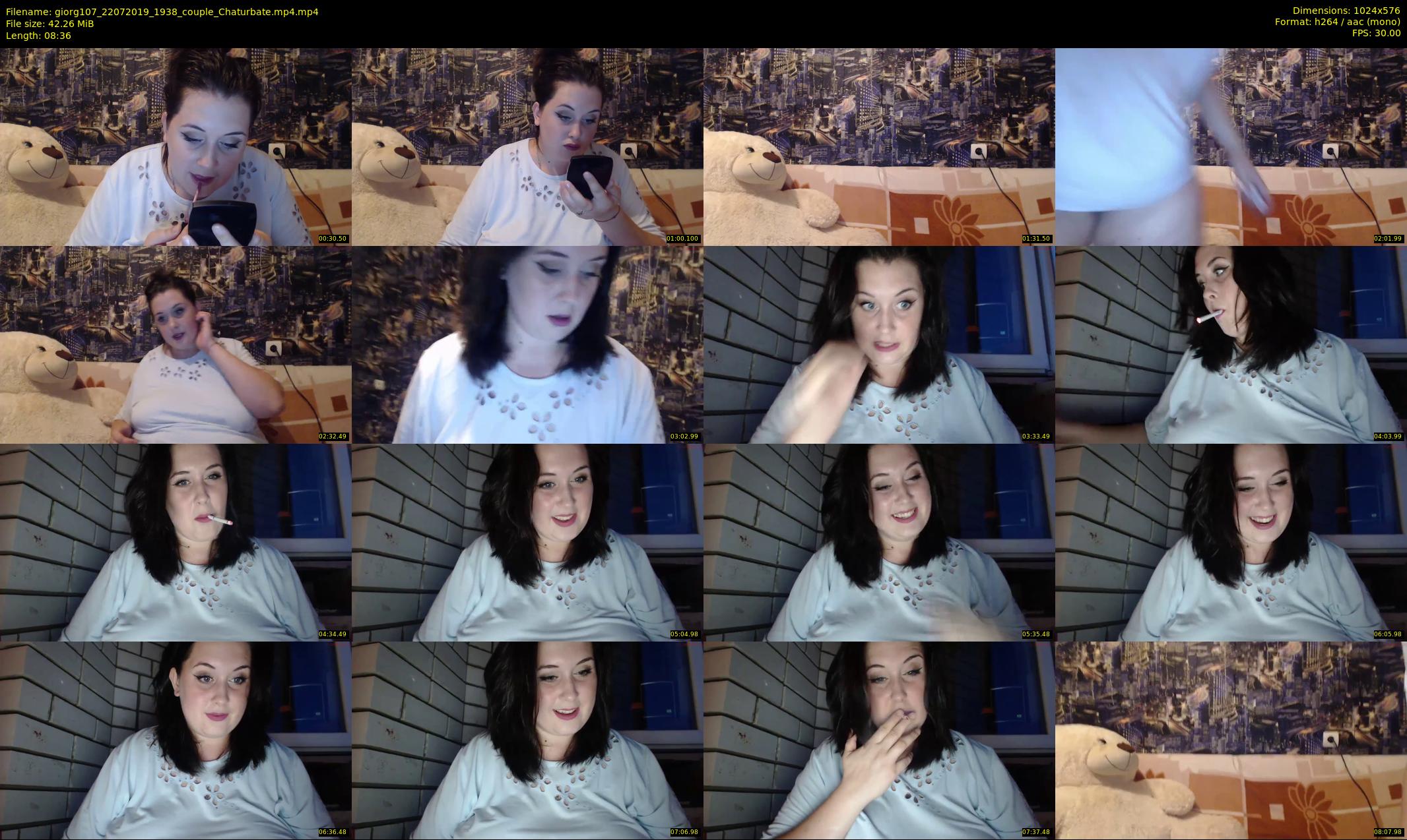 giorg107 — 9 minute Chaturbate couple cam show recording, 480p, Jul 22, 2019