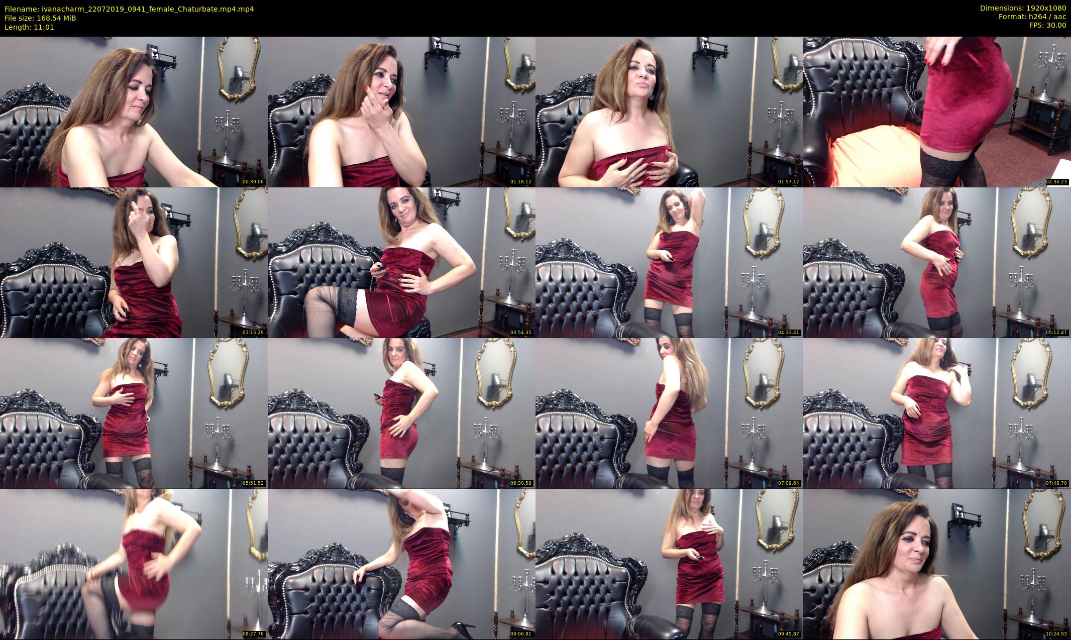ivanacharm — 12 minute Chaturbate female cam show recording, 1080p, Jul 22, 2019