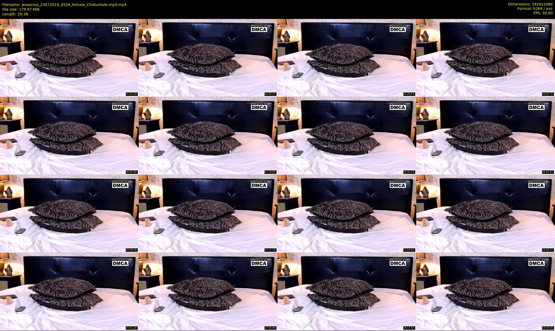 jessaross — 21 minute Chaturbate female cam show recording, 1080p, Jul 23, 2019