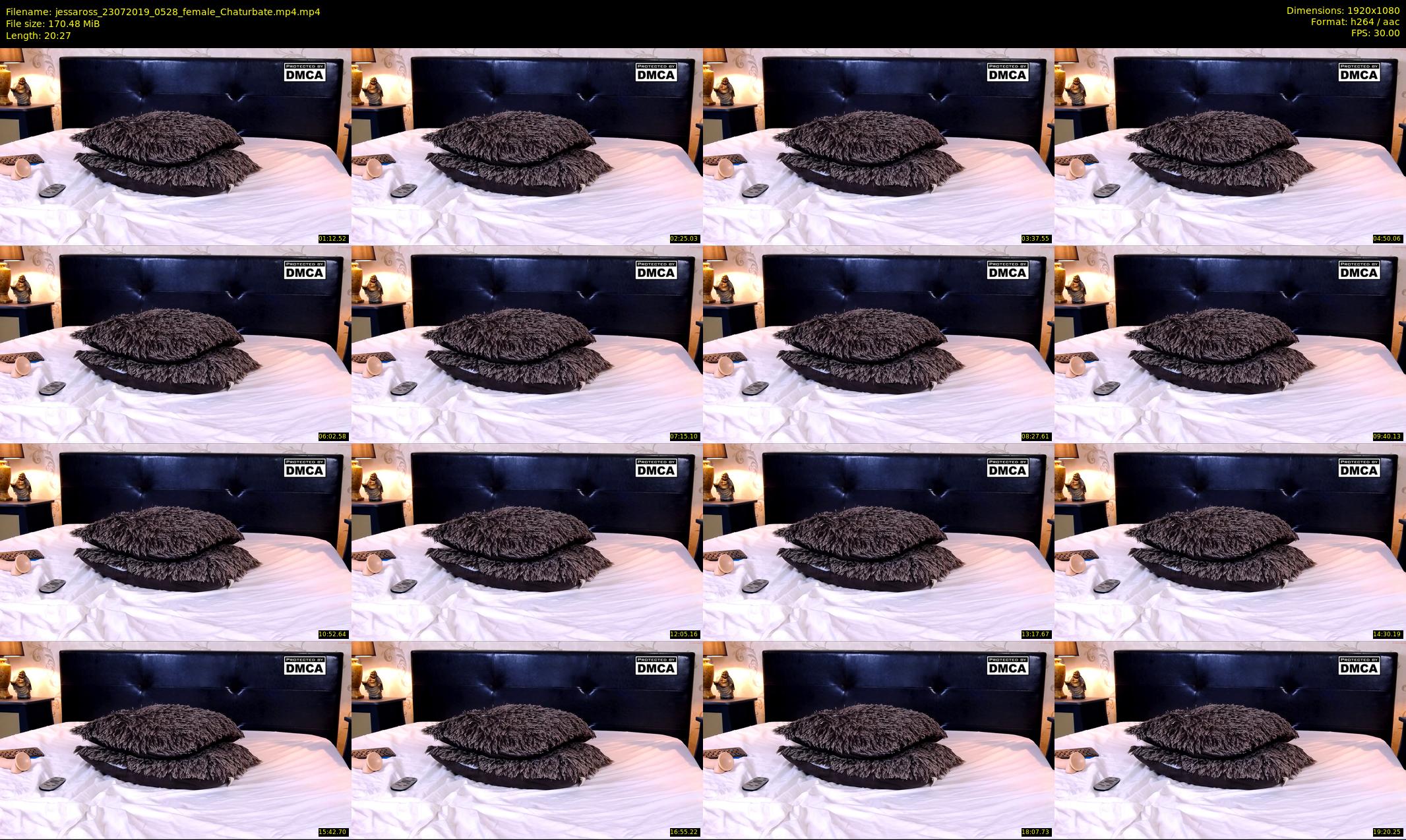 jessaross — 21 minute Chaturbate female cam show recording, 1080p, Jul 23, 2019