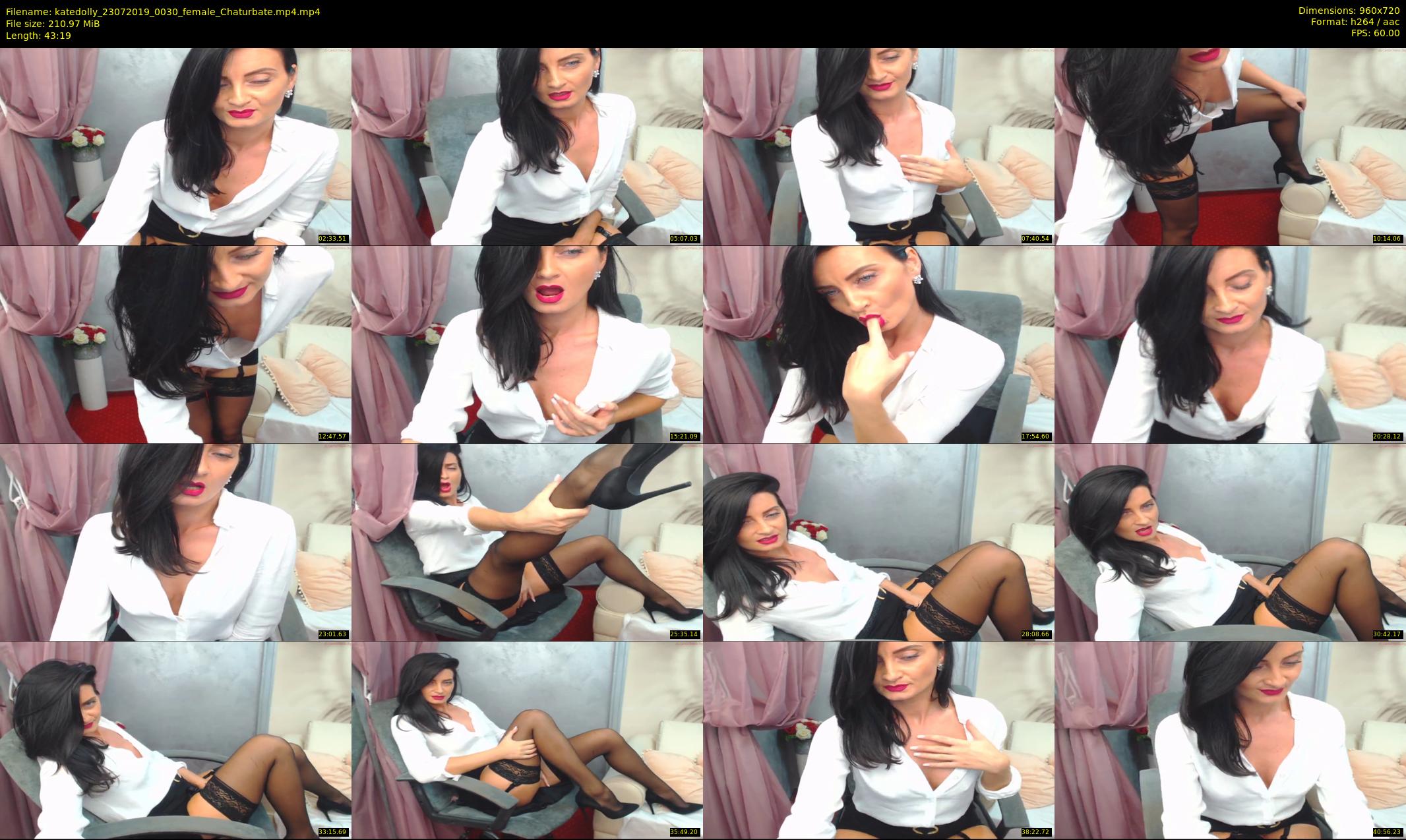 katedolly — 44 minute Chaturbate female cam show recording, 720p, Jul 23, 2019