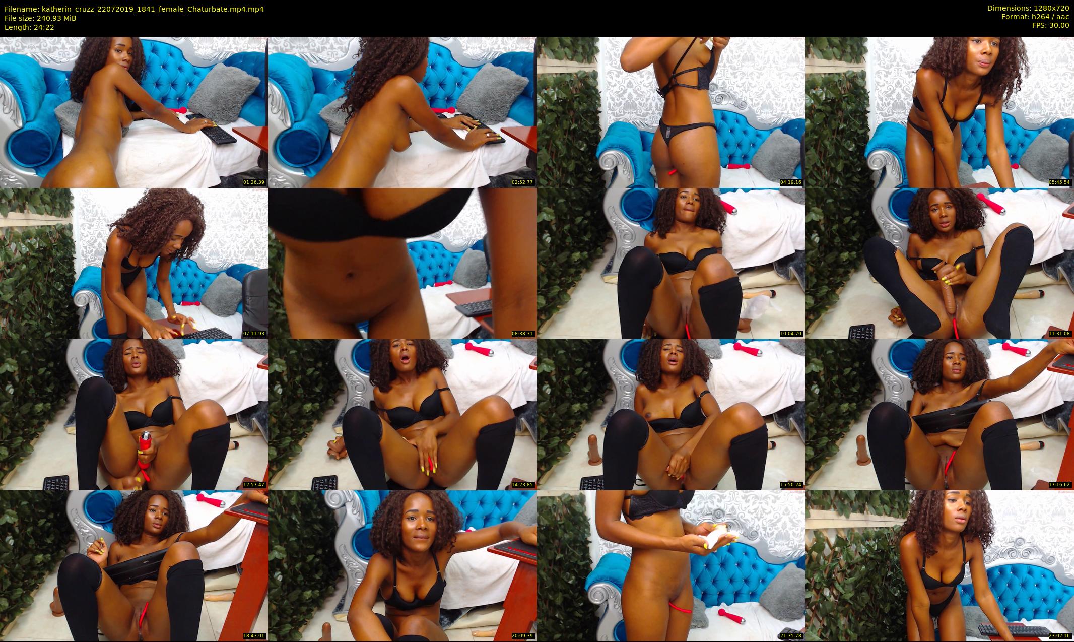 katherin_cruzz — 25 minute Chaturbate female cam show recording, 720p, Jul 22, 2019