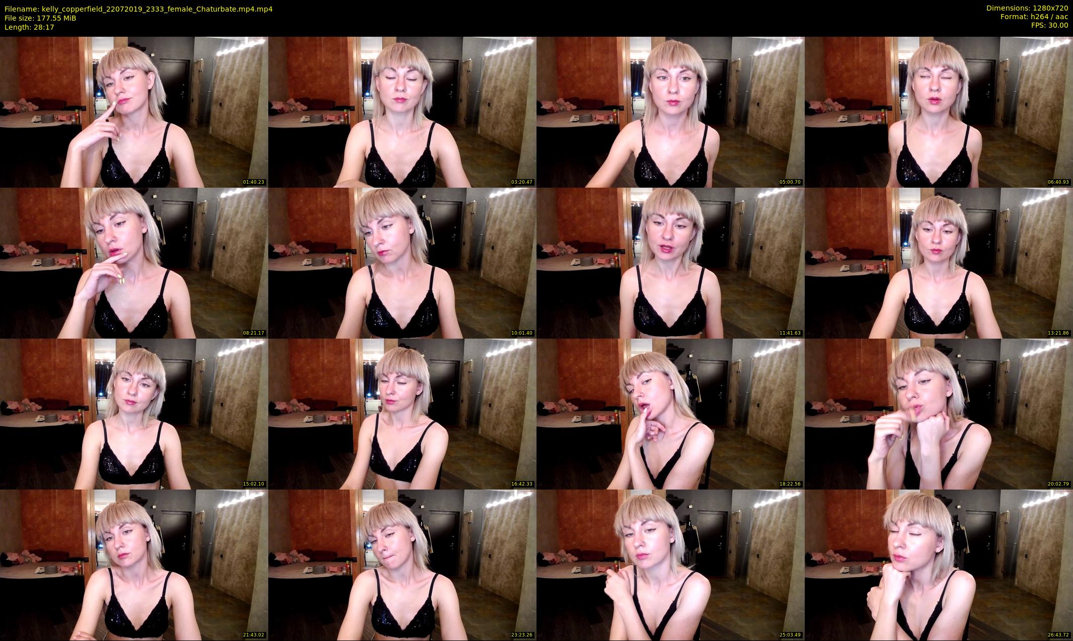 kelly_copperfield — 29 minute Chaturbate female cam show recording, 720p, Jul 22, 2019