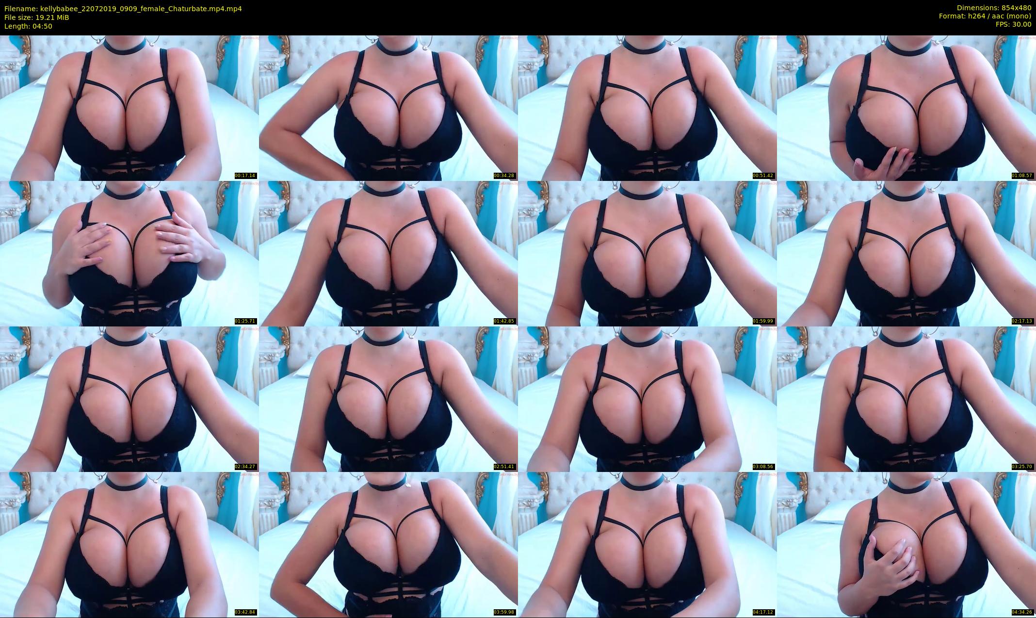 kellybabee — 5 minute Chaturbate female cam show recording, 480p, Jul 22, 2019