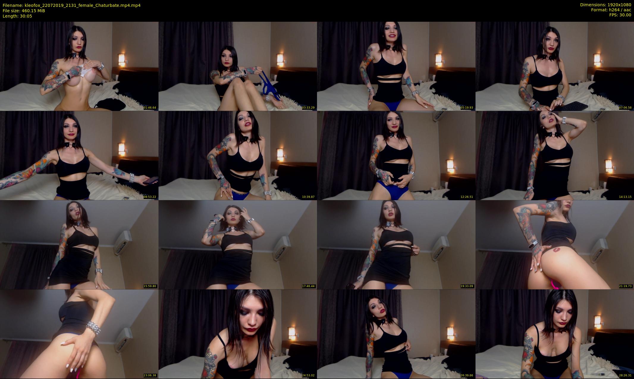 kleofox — 31 minute Chaturbate female cam show recording, 1080p, Jul 22, 2019
