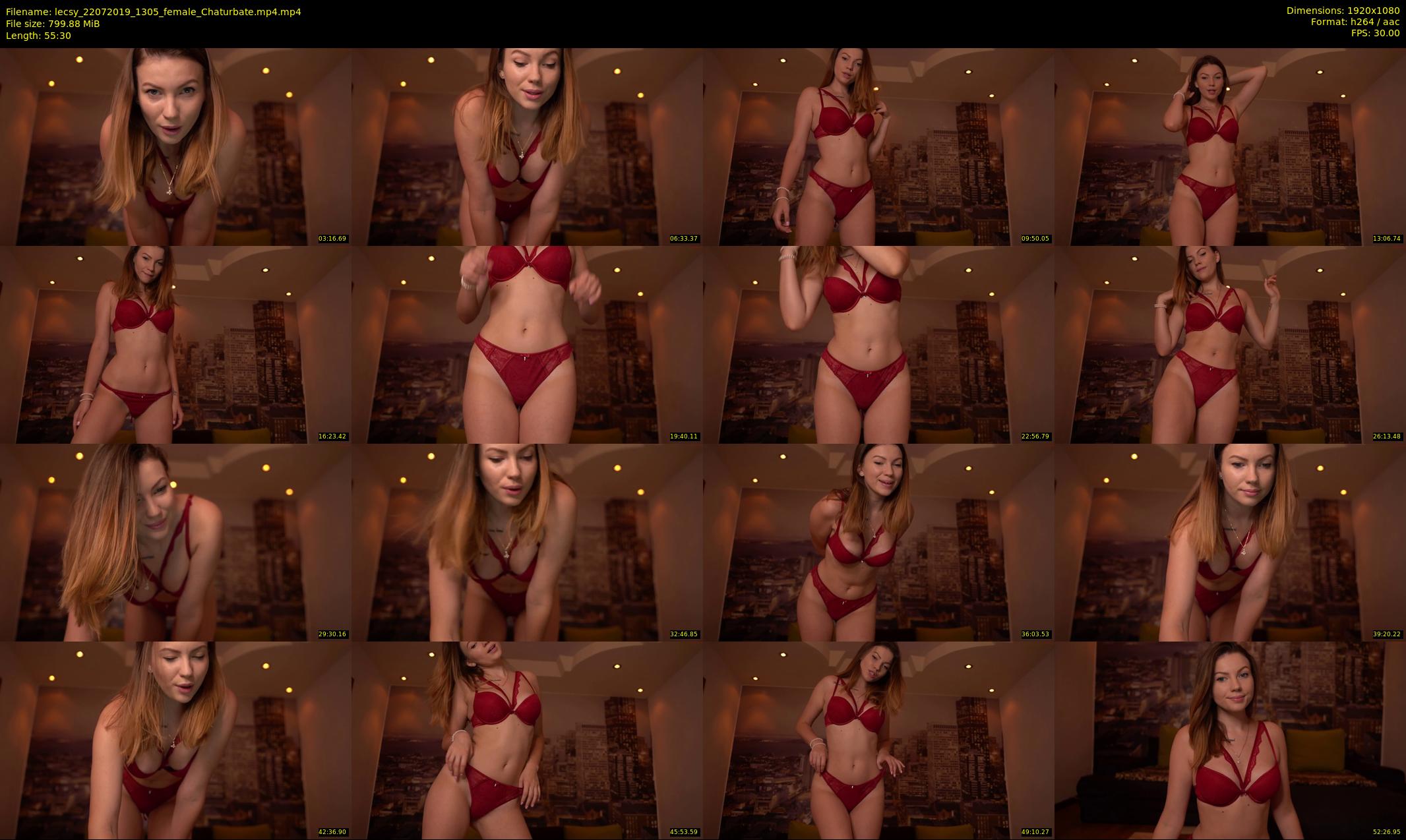 lecsy — 56 minute Chaturbate female cam show recording, 1080p, Jul 22, 2019