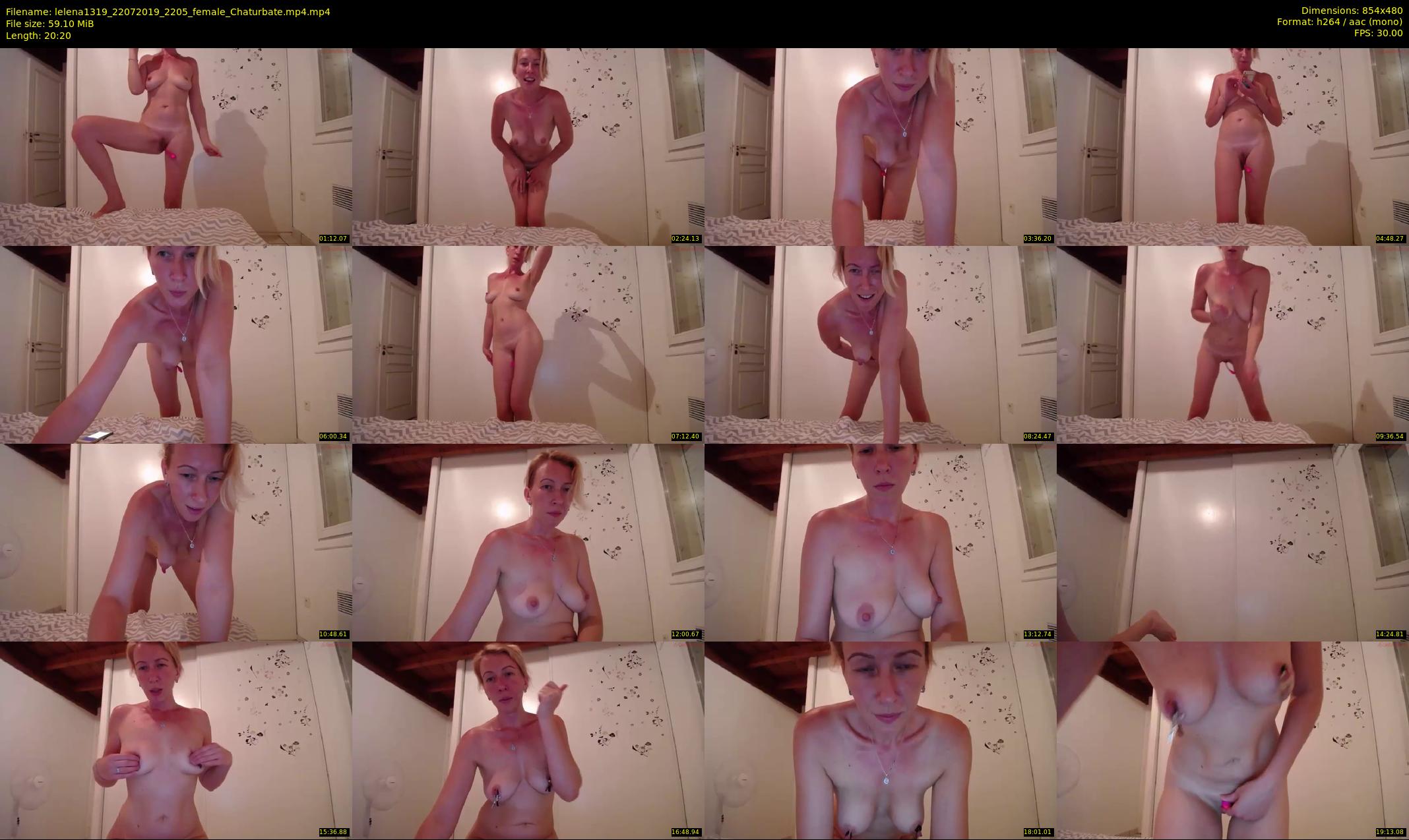 lelena1319 — 21 minute Chaturbate female cam show recording, 480p, Jul 22, 2019