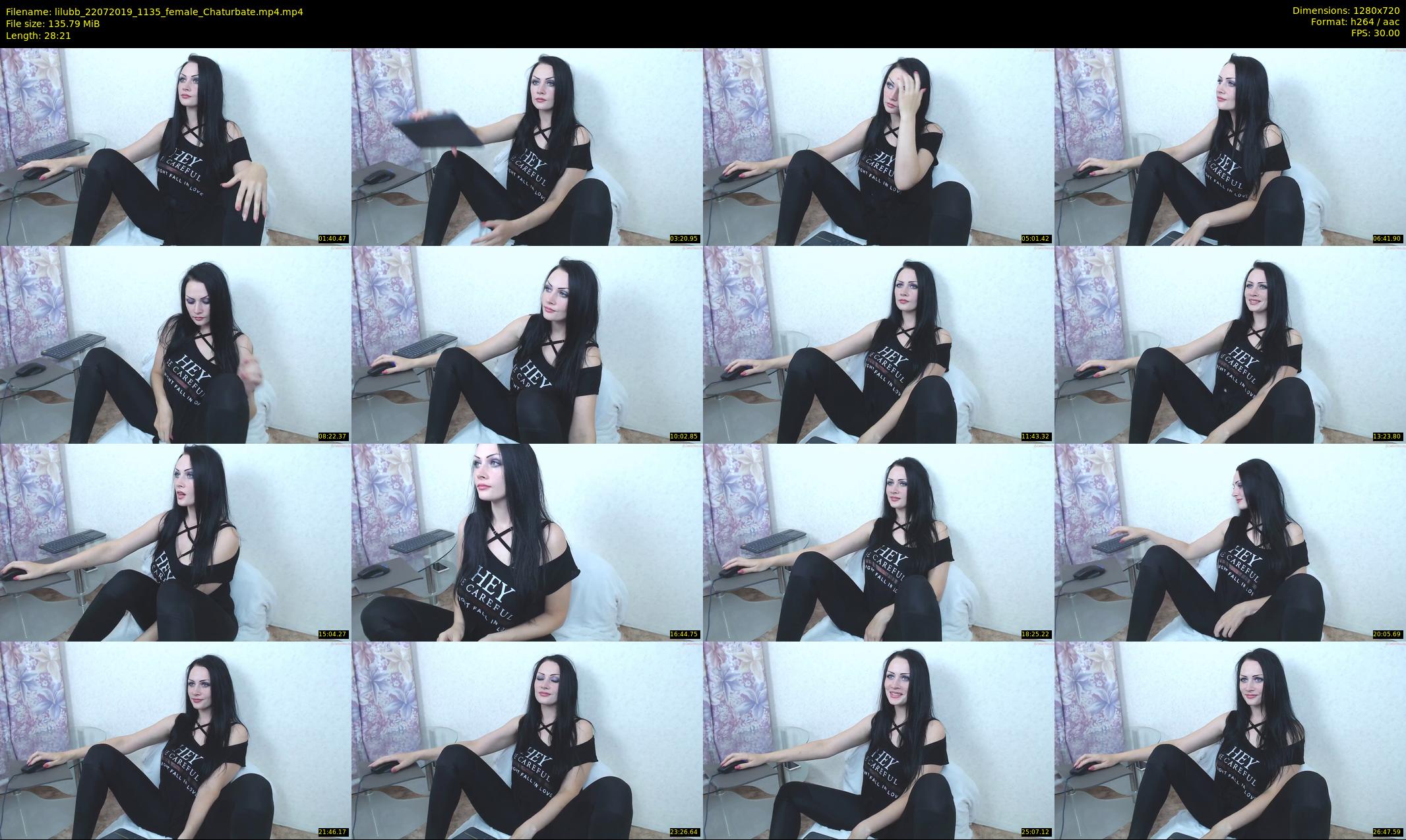 lilubb — 29 minute Chaturbate female cam show recording, 720p, Jul 22, 2019