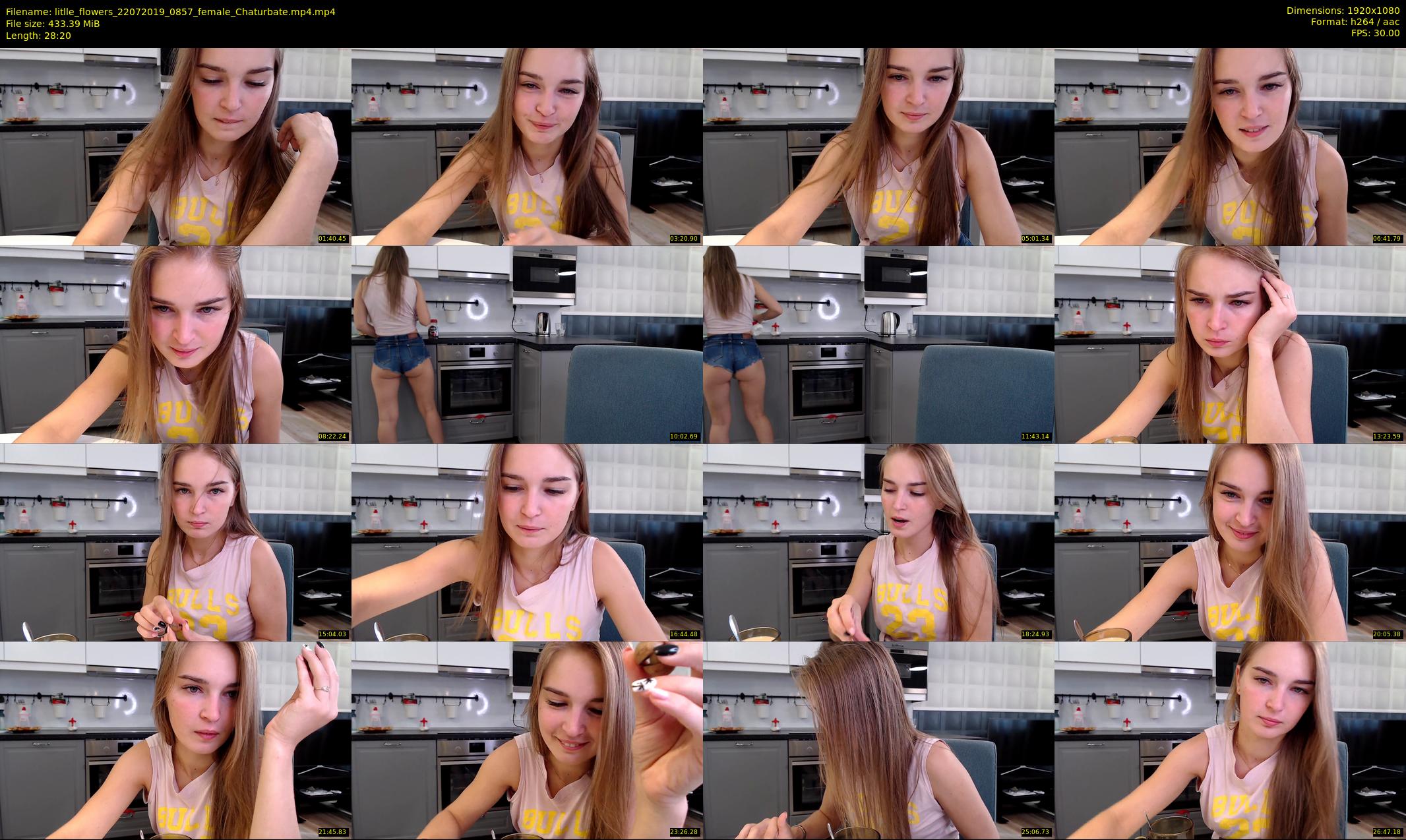 litlle_flowers — 29 minute Chaturbate female cam show recording, 1080p, Jul 22, 2019