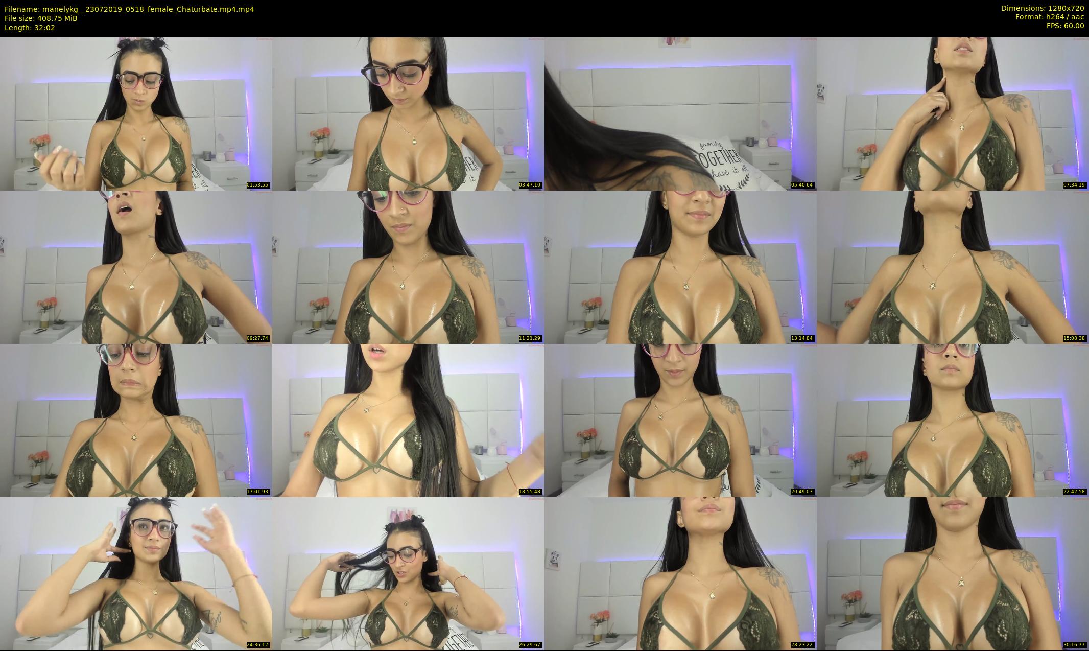 manelykg_ — 33 minute Chaturbate female cam show recording, 720p, Jul 23, 2019