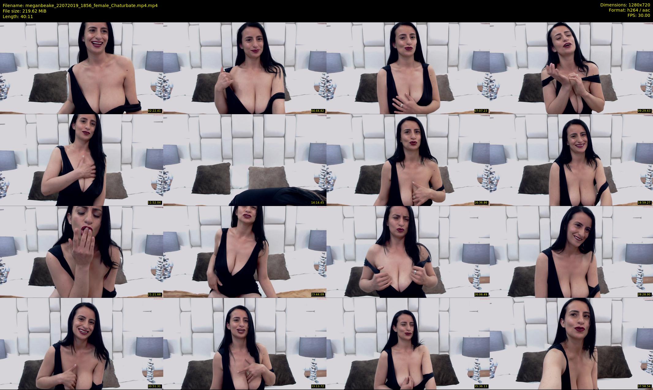 meganbeake — 41 minute Chaturbate female cam show recording, 720p, Jul 22, 2019
