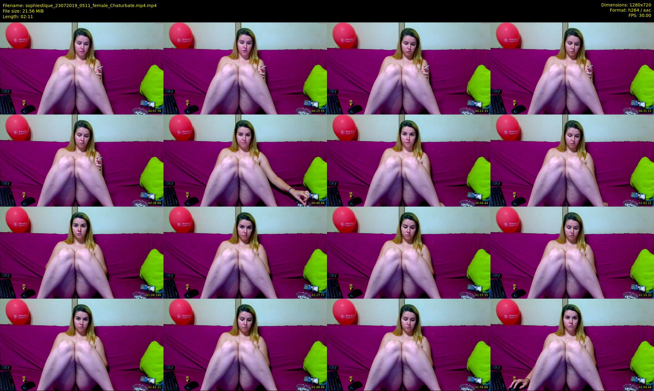 sophiestique — 3 minute Chaturbate female cam show recording, 720p, Jul 23, 2019