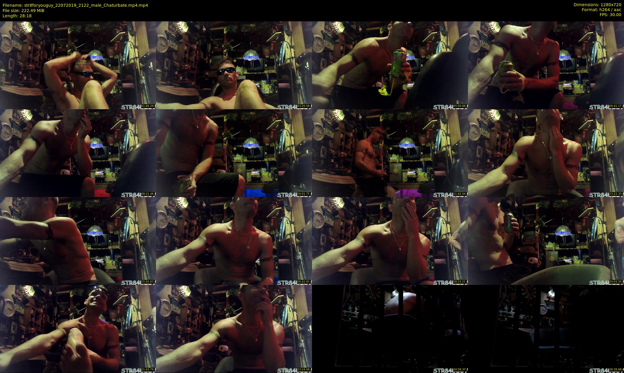 str8foryouguy — 29 minute Chaturbate male cam show recording, 720p, Jul 22, 2019
