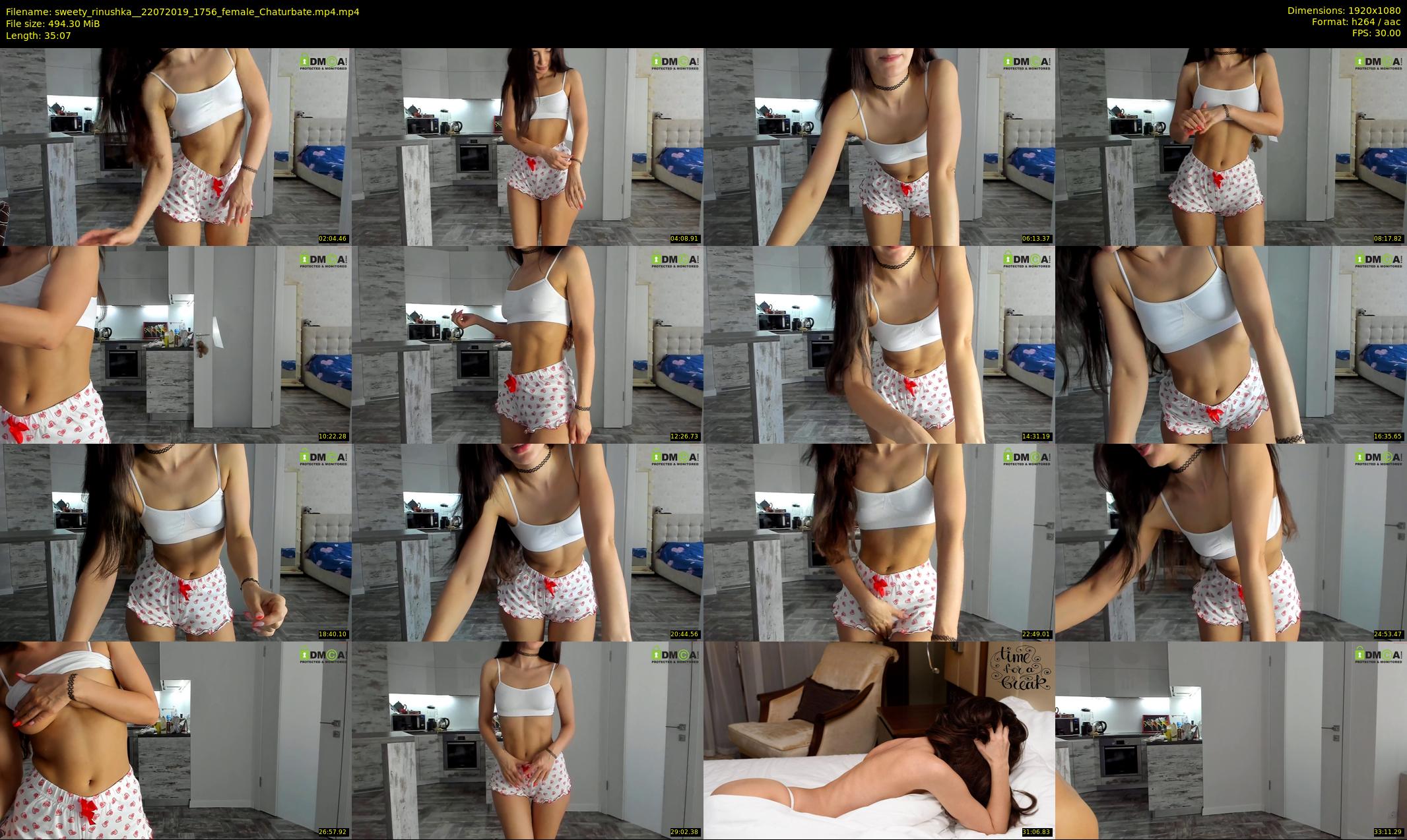 sweety_rinushka_ — 36 minute Chaturbate female cam show recording, 1080p, Jul 22, 2019