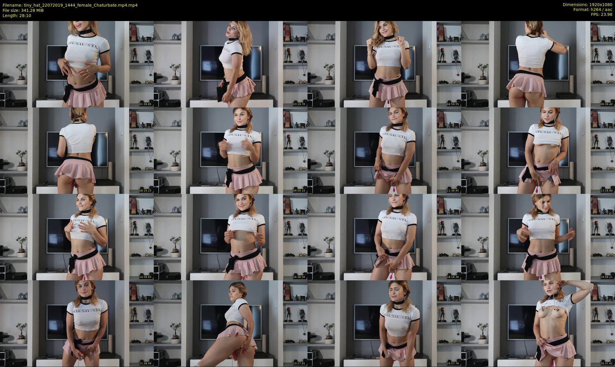 tiny_hat — 29 minute Chaturbate female cam show recording, 1080p, Jul 22, 2019
