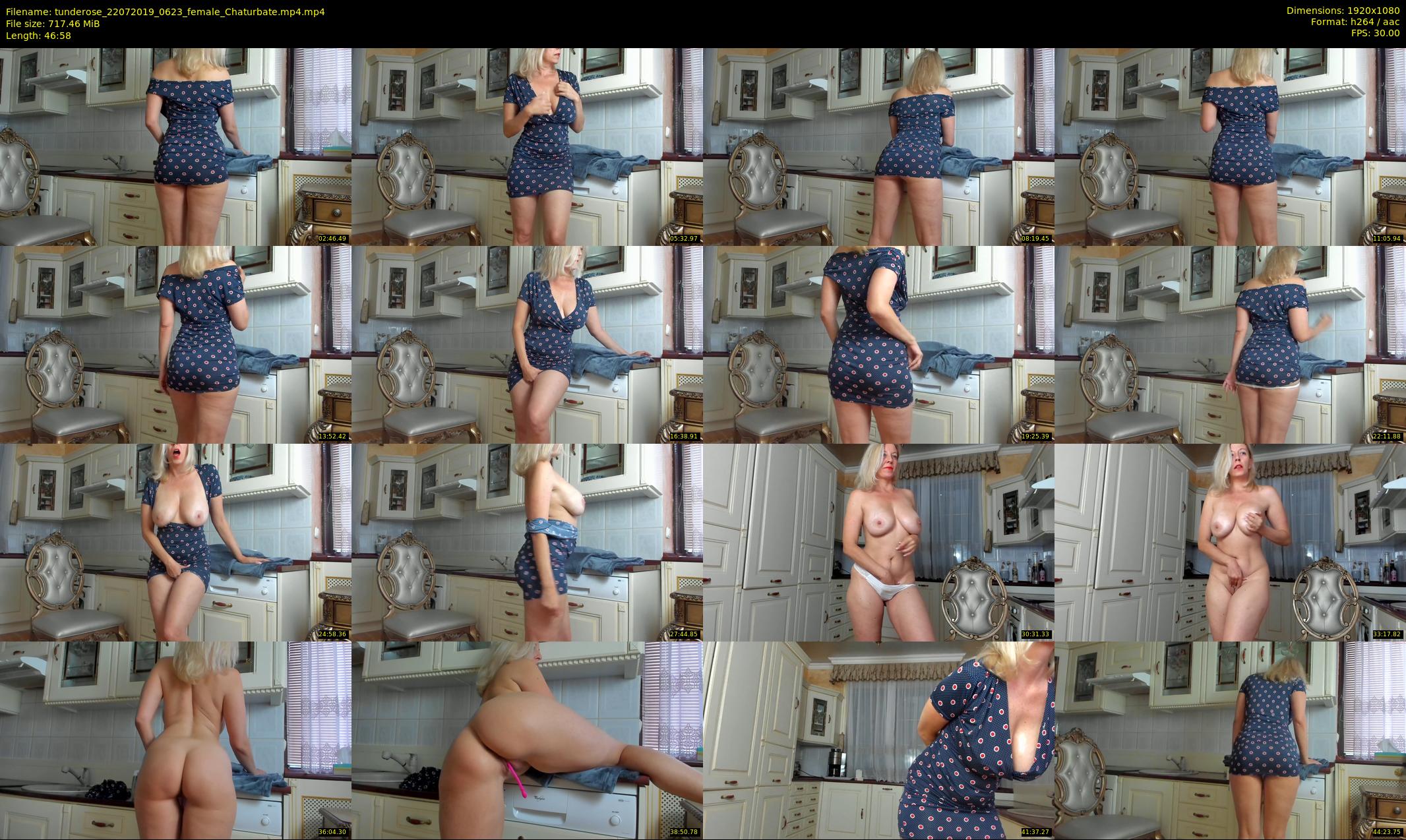tunderose — 47 minute Chaturbate female cam show recording, 1080p, Jul 22, 2019