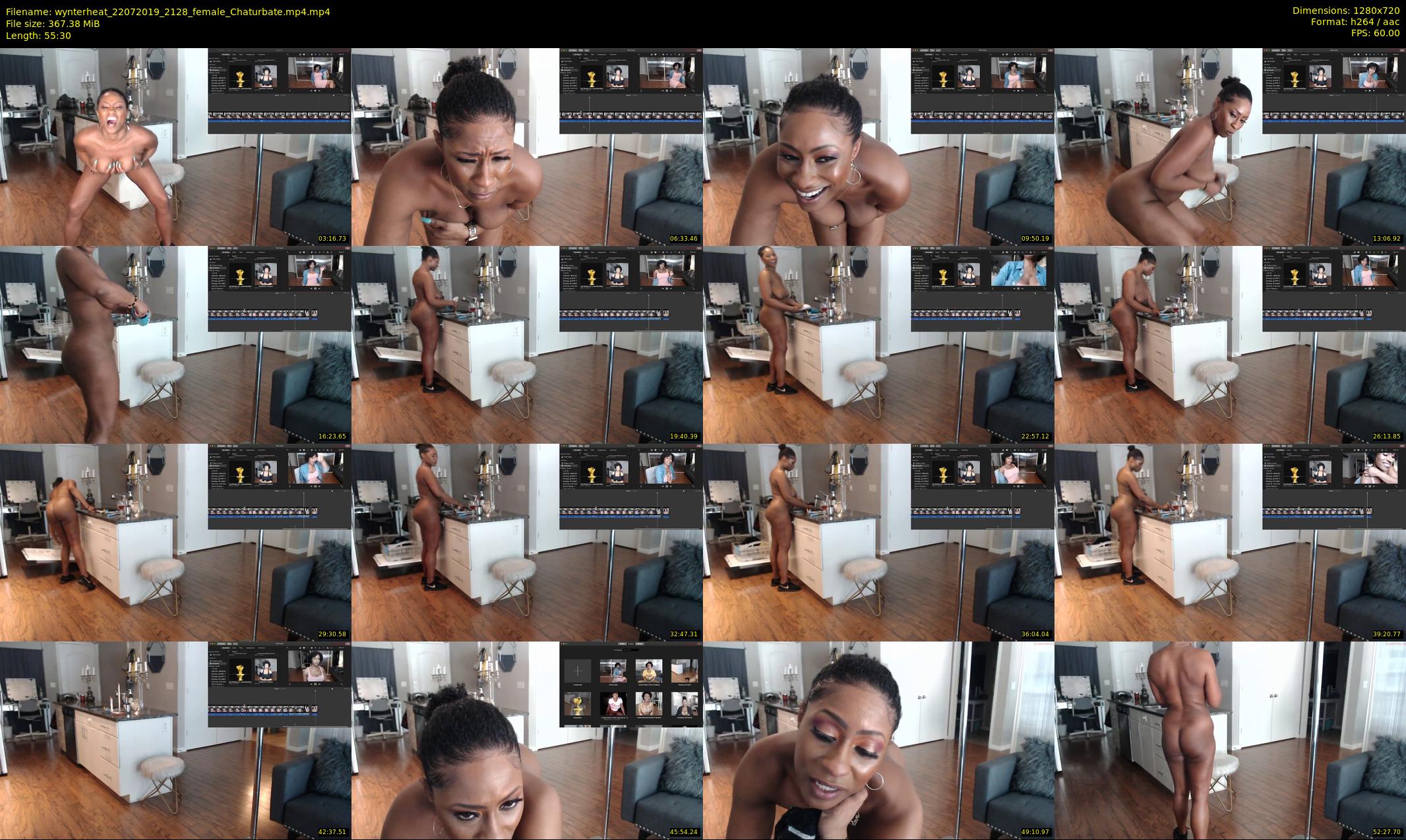 wynterheat — 56 minute Chaturbate female cam show recording, 720p, Jul 22, 2019