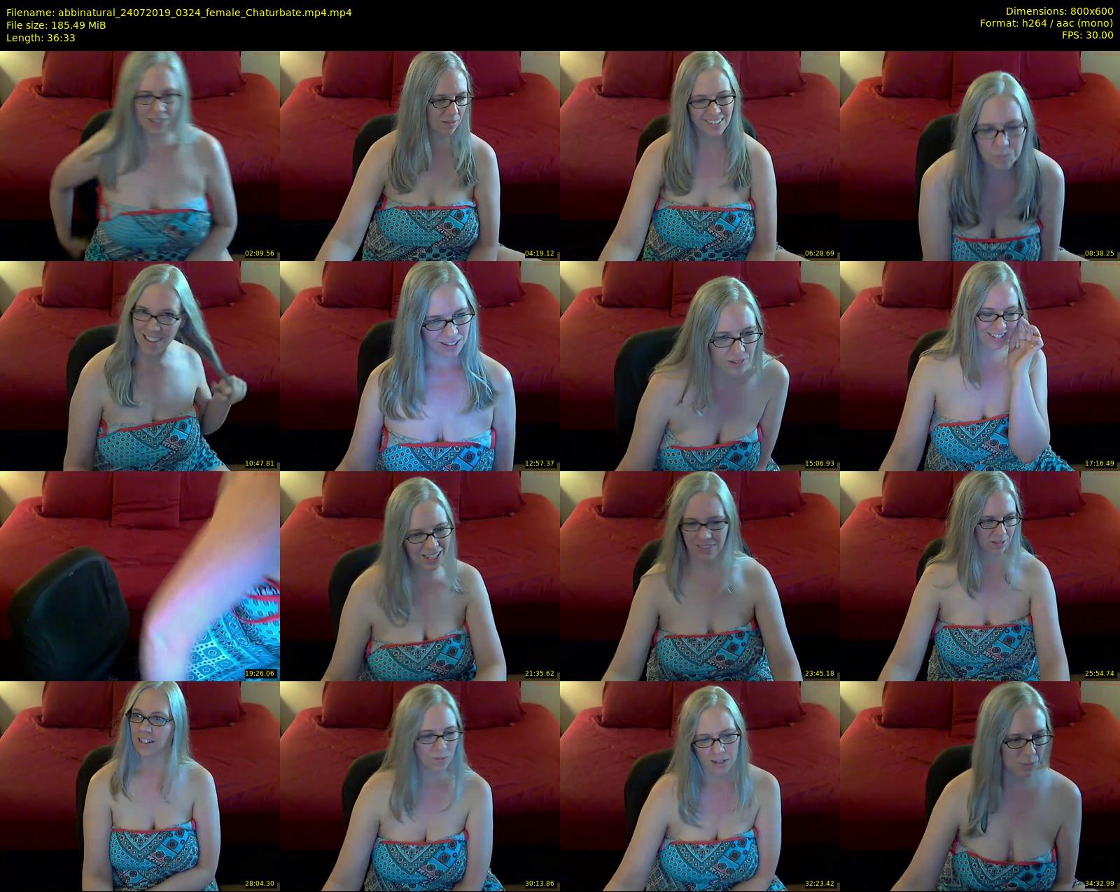 abbinatural — 37 minute Chaturbate female cam show recording, 480p, Jul 24, 2019